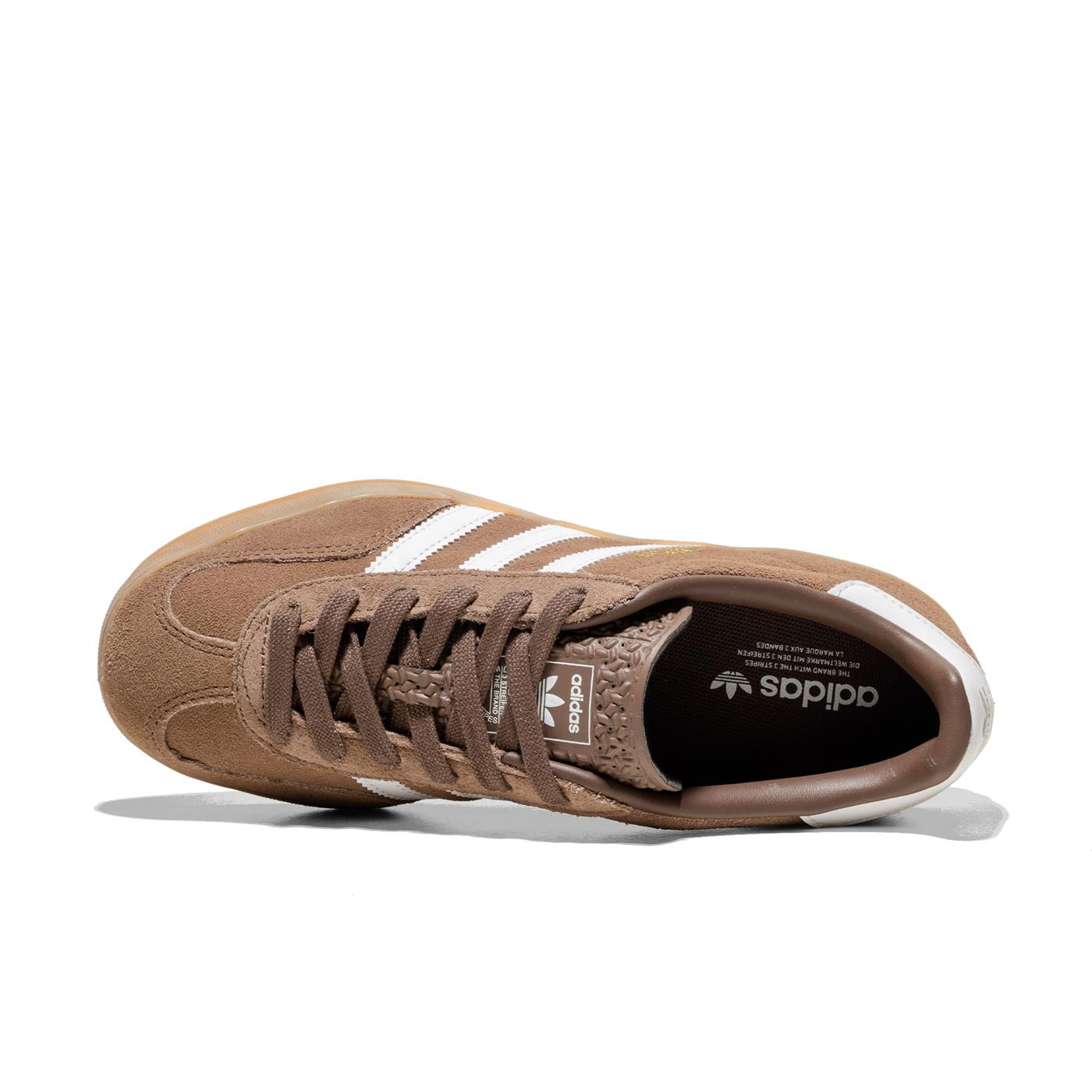 Adidas Originals Gazelle Indoor Earth Strata/Ftwr White/Gold - JQ0175
