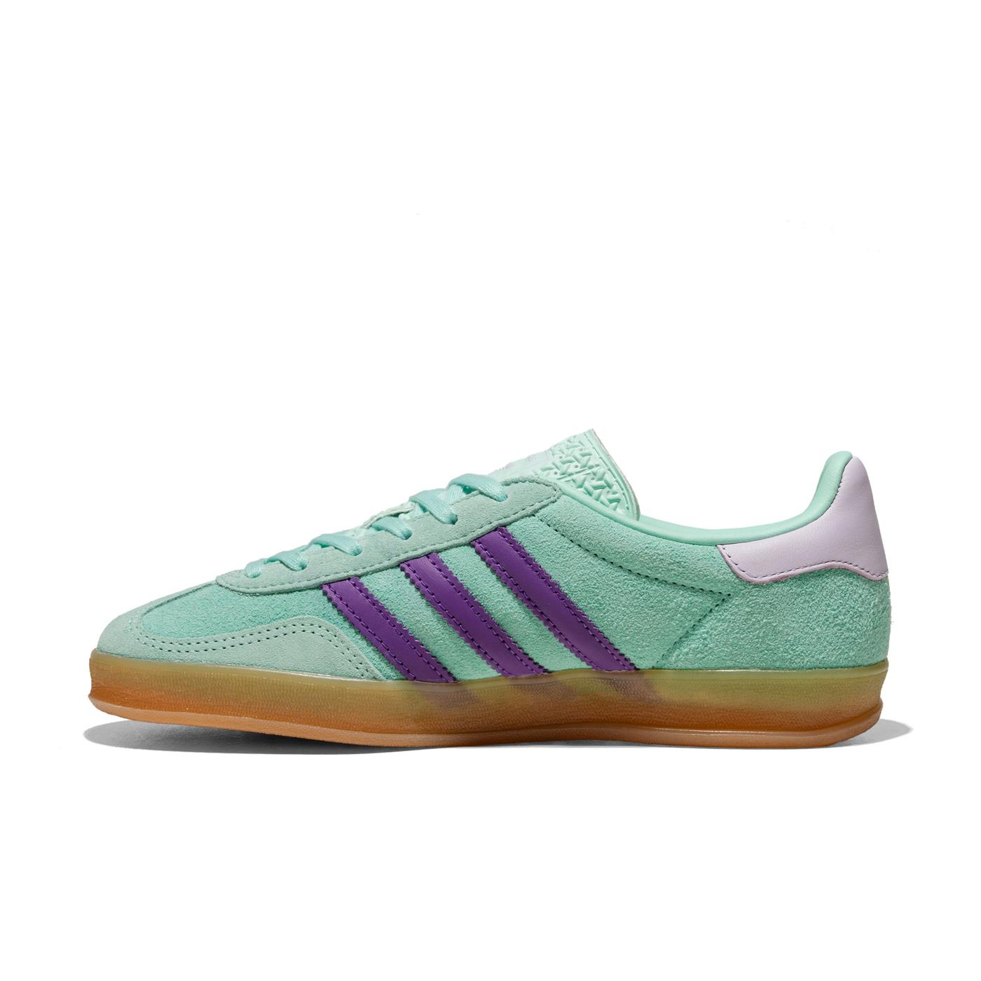 Adidas Originals Gazelle Indoor W Clear Mint/Active Purple - JQ0192