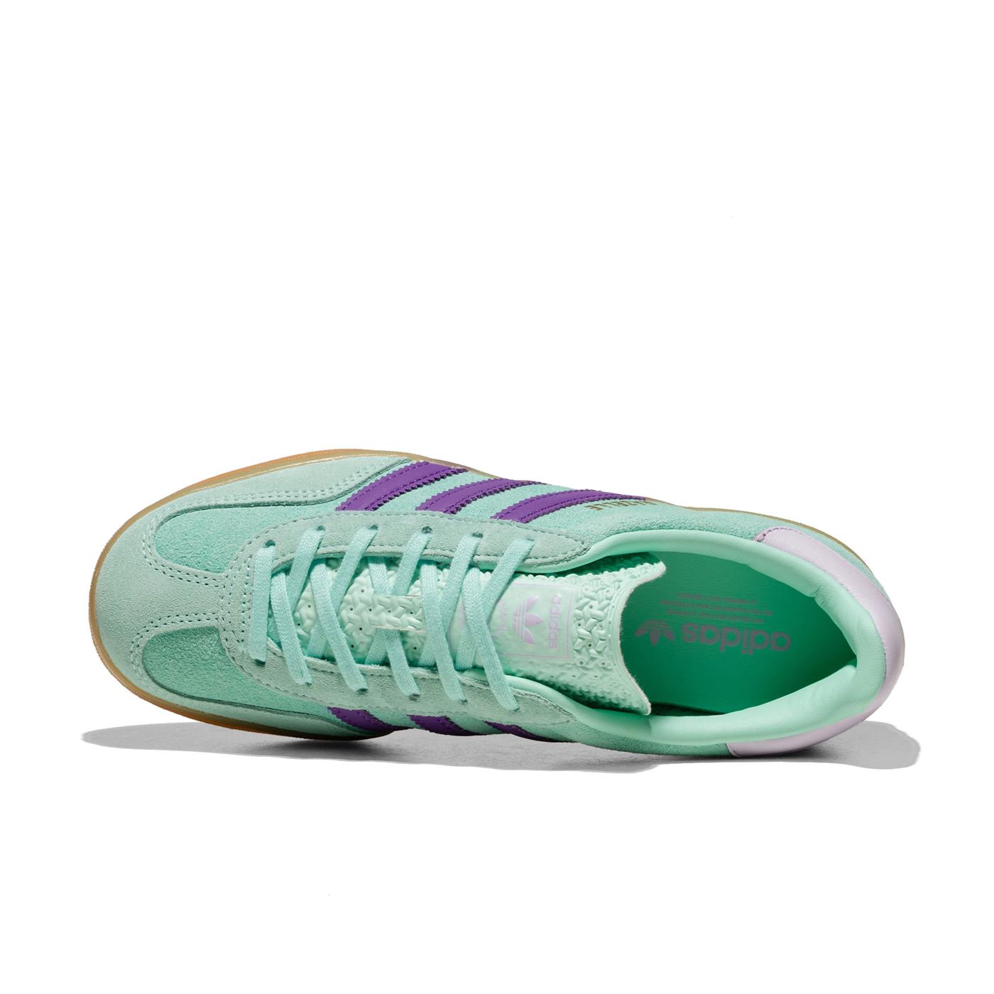 Adidas Originals Gazelle Indoor W Clear Mint/Active Purple - JQ0192
