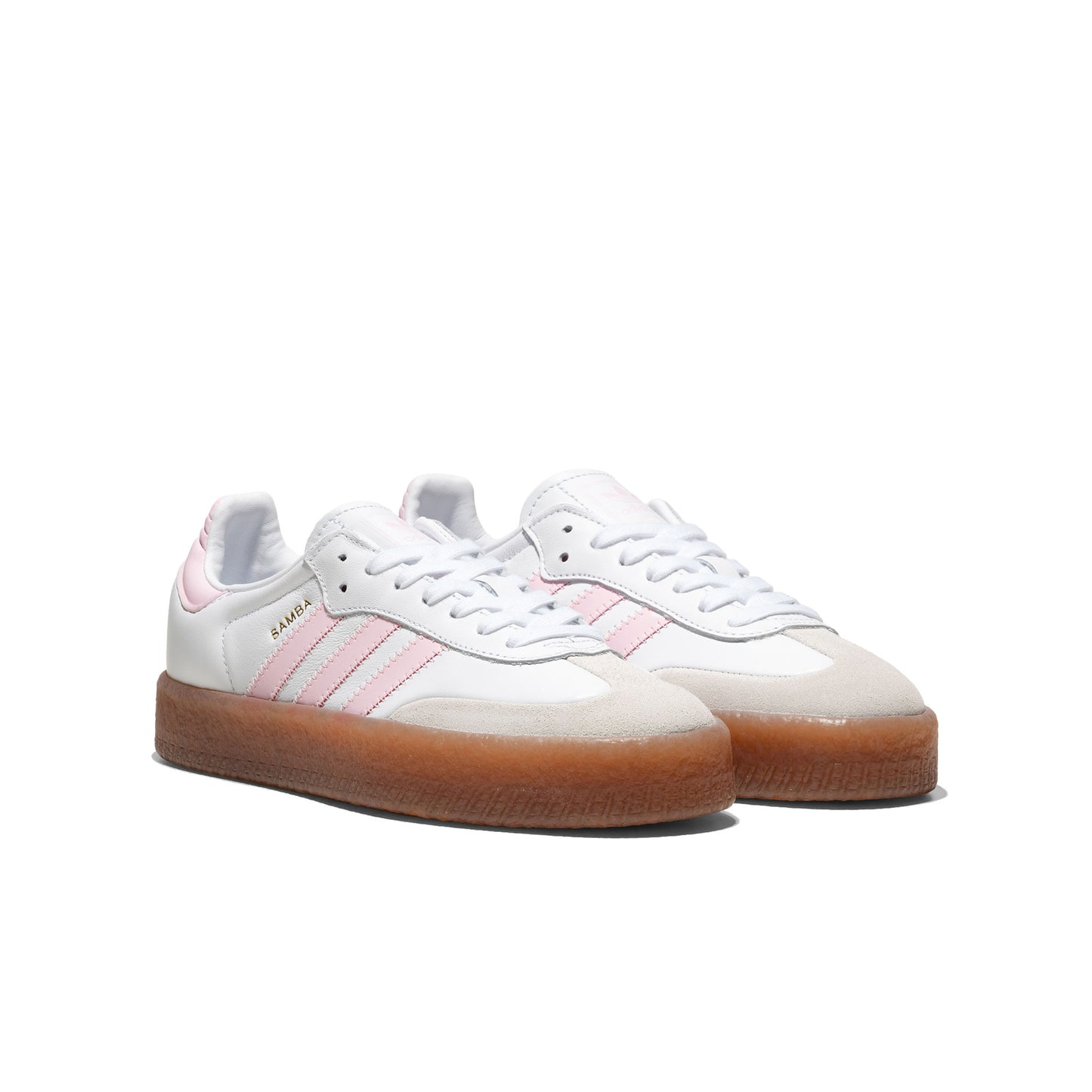 Adidas Originals Sambae J Ftwr White/Clear Pink/Gold Met