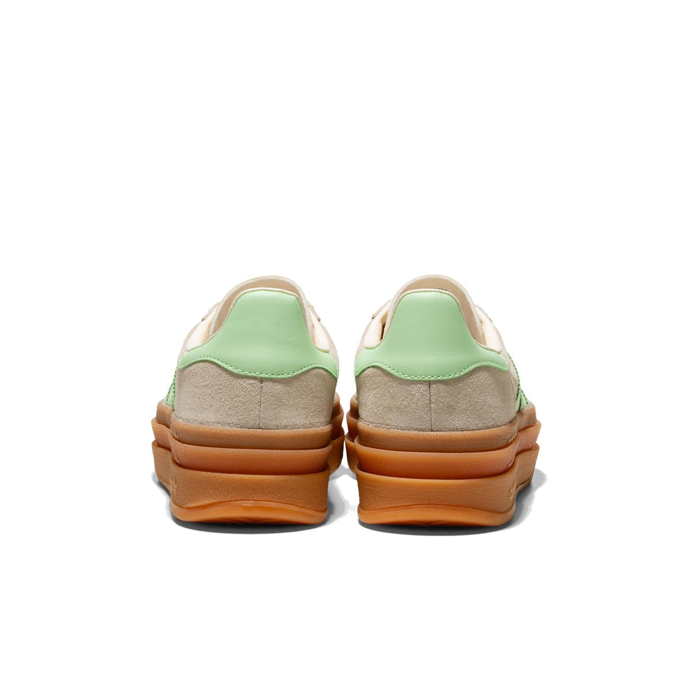 Adidas Originals Gazelle Bold J Wonder White/Semi Green - JQ7410