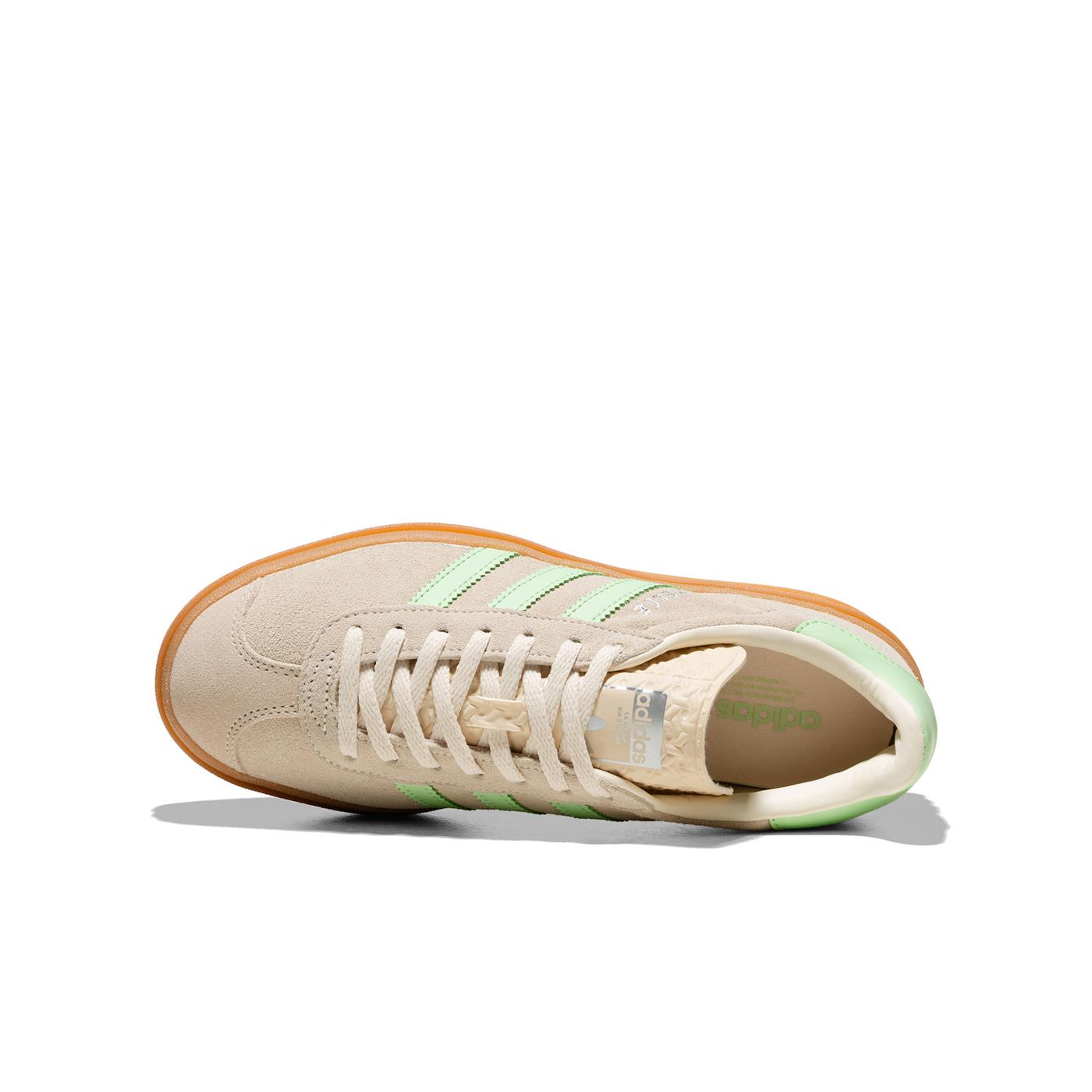 Adidas Originals Gazelle Bold J Wonder White/Semi Green - JQ7410