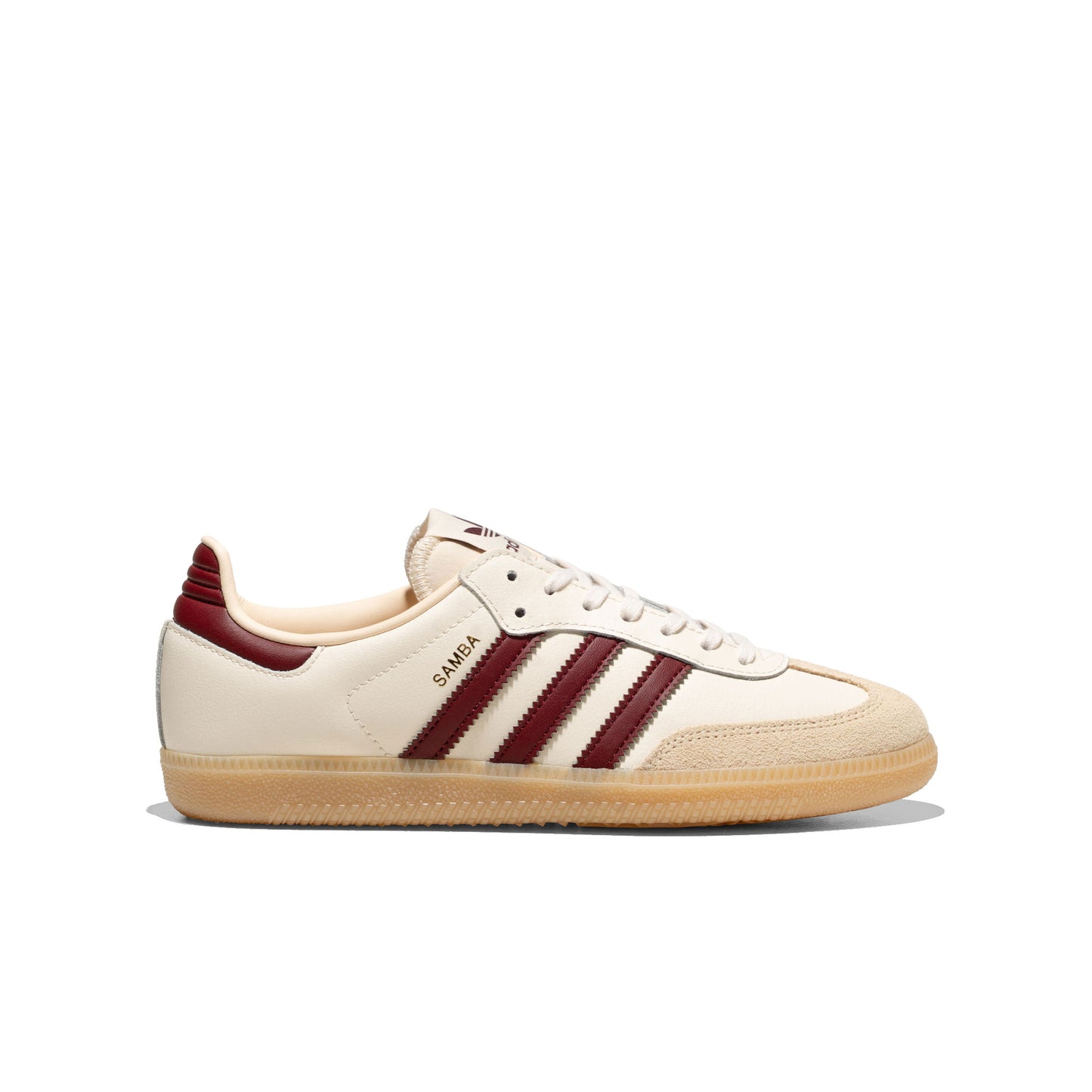 Adidas Originals Samba OG J Wonder White/Shadow Red/Gum - JQ8554