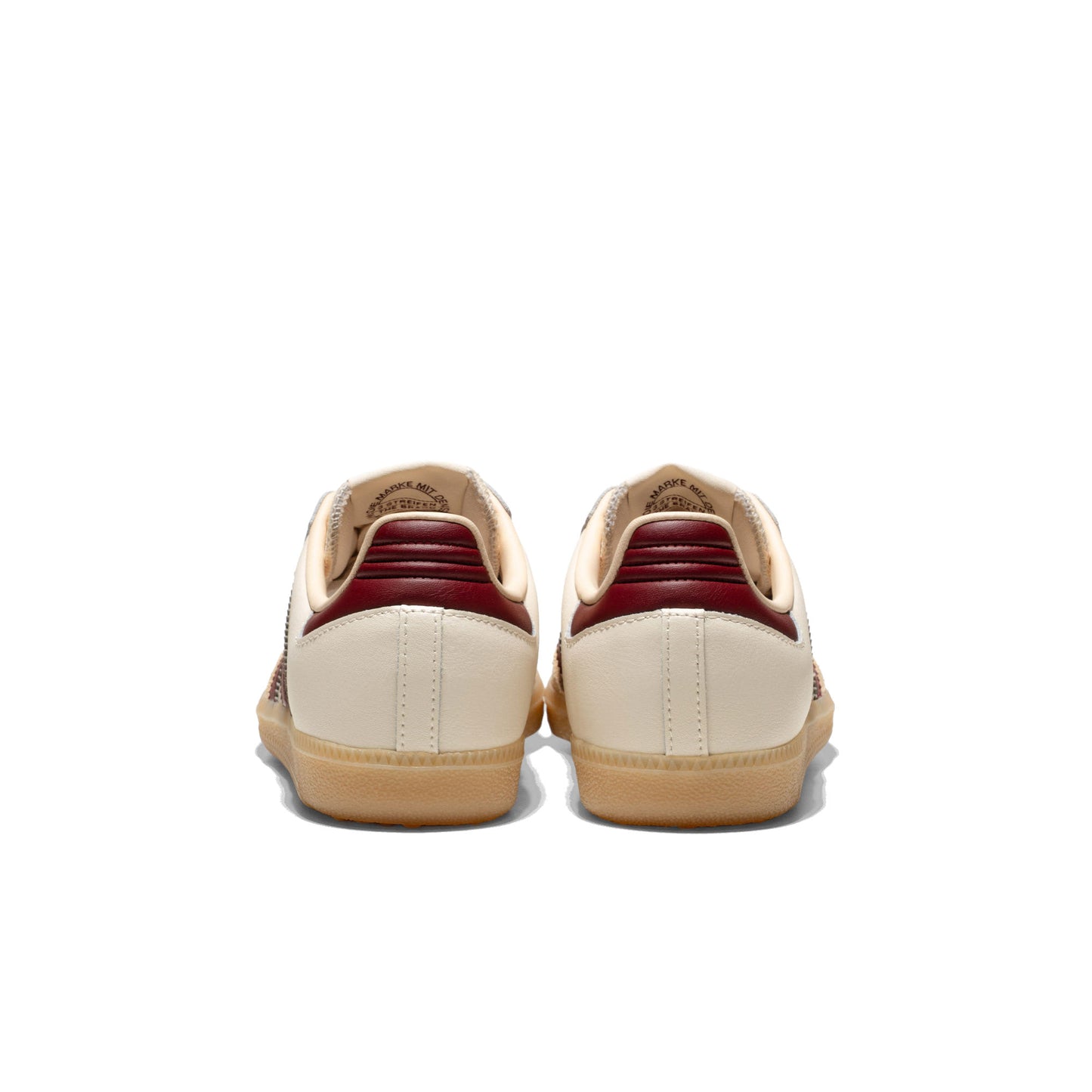 Adidas Originals Samba OG J Wonder White/Shadow Red/Gum - JQ8554