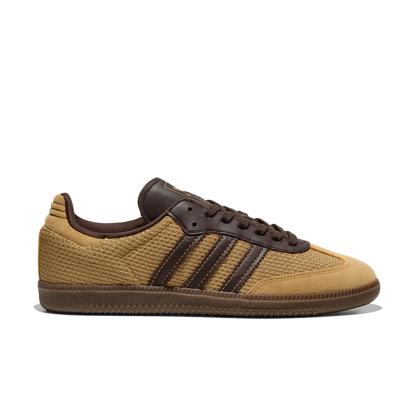 Adidas Originals Samba OG Golden Beige/Dark Brown/Gum - JR0884