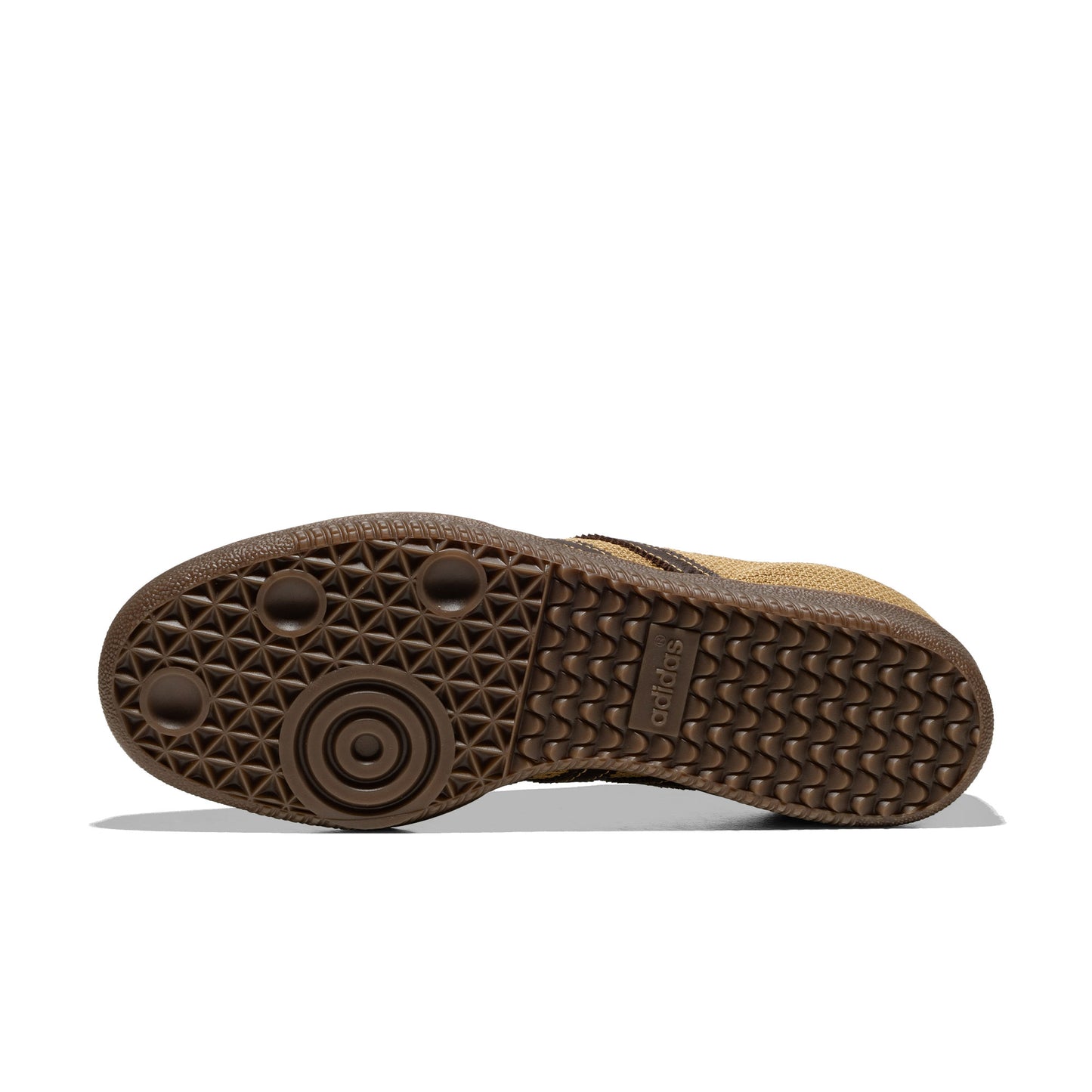 Adidas Originals Samba OG Golden Beige/Dark Brown/Gum - JR0884