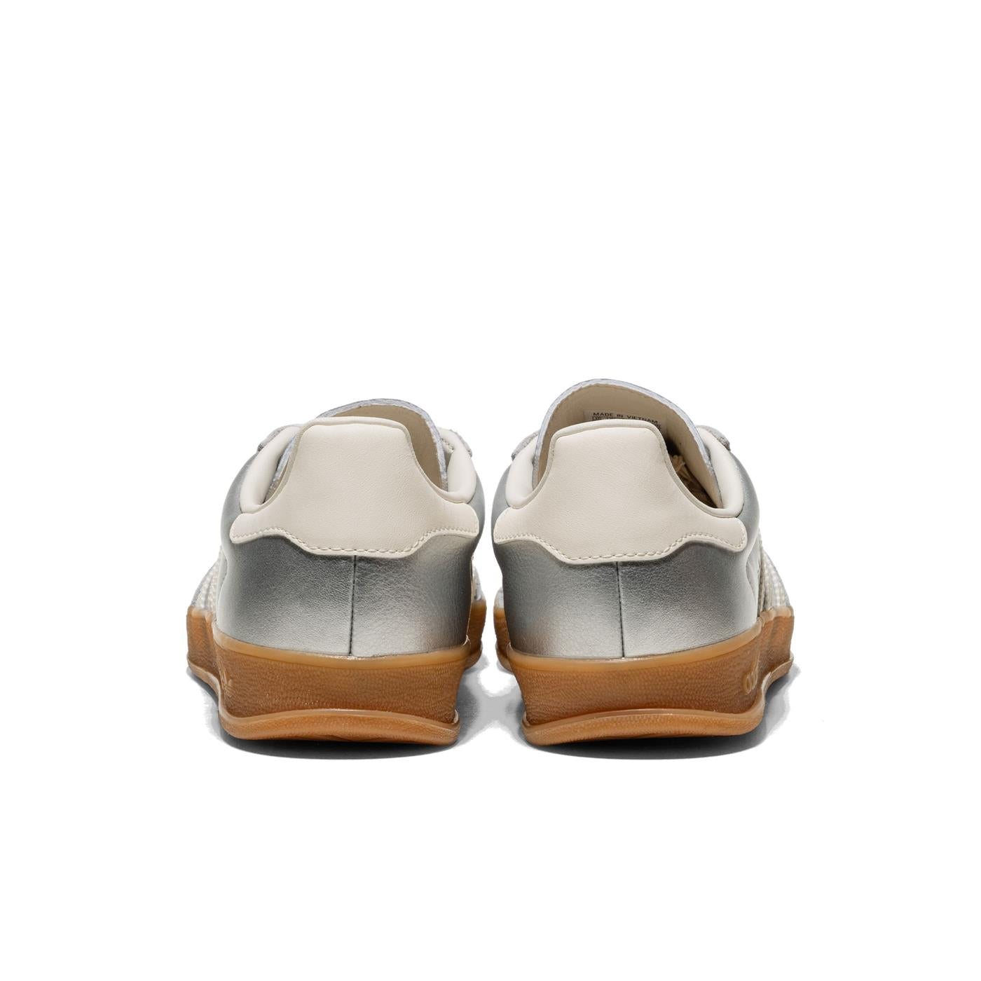 Adidas Originals Gazelle Indoor Silver Metallic/Core White - JR1206