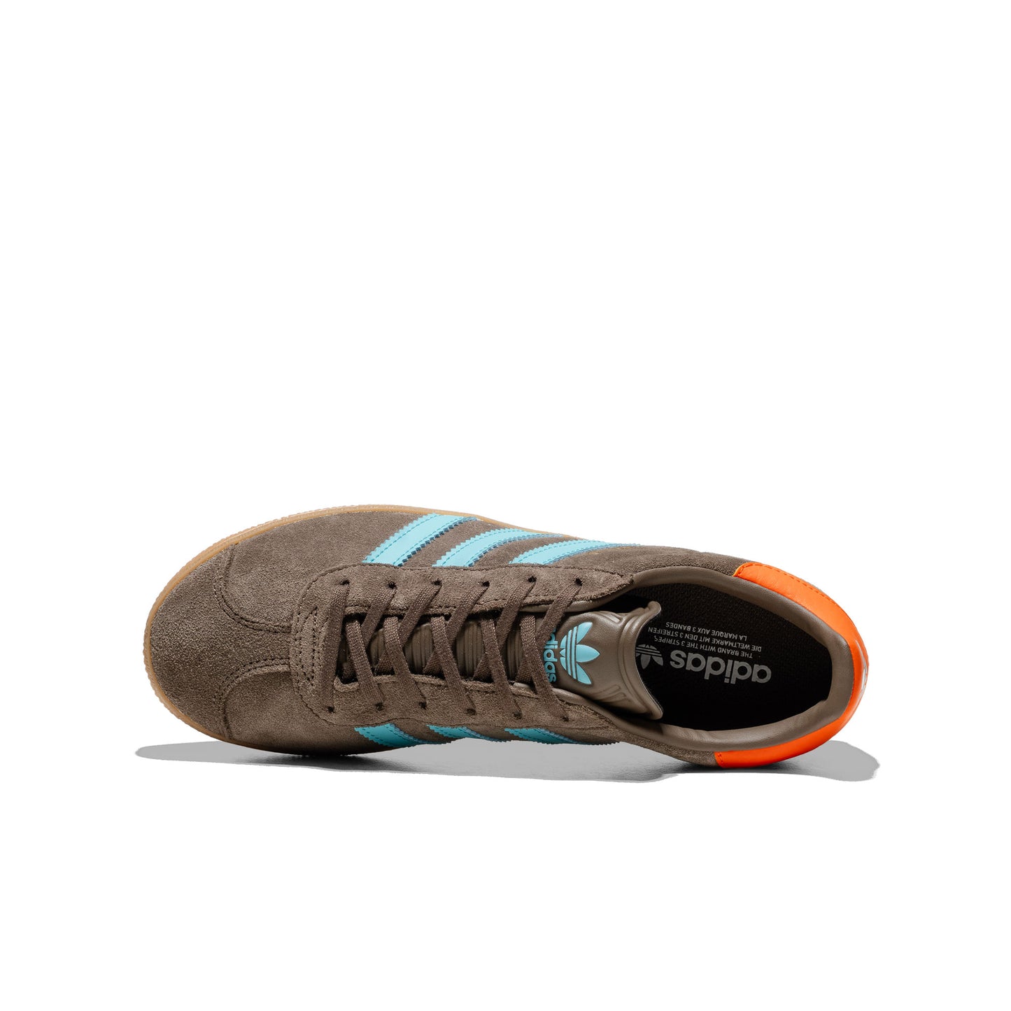 Adidas Originals Gazelle J Cargo Brown/Blue Glow/Orange - JR5942