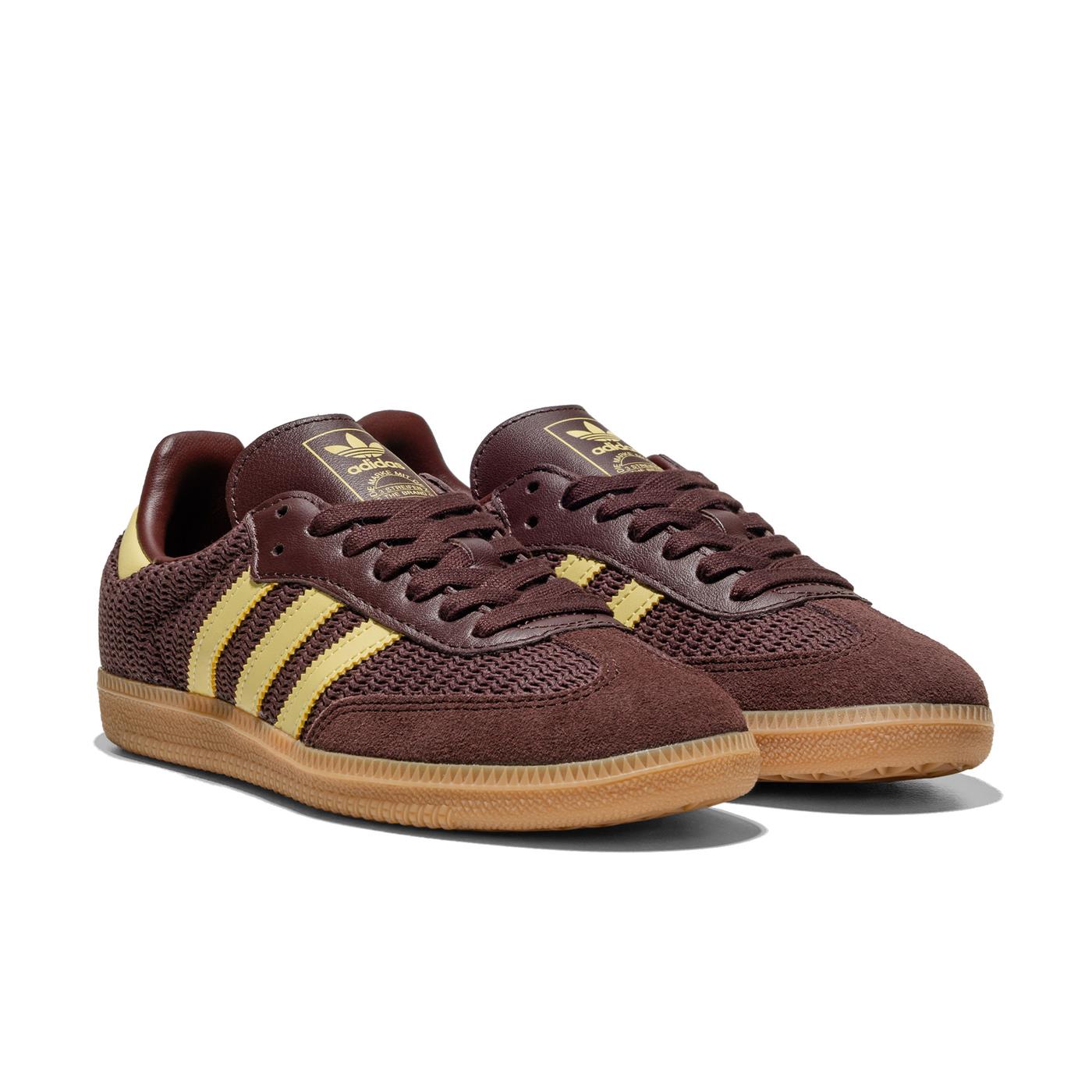 Adidas Originals Samba OG W Shadow Brown/Powder Yellow/Gum - JR8167