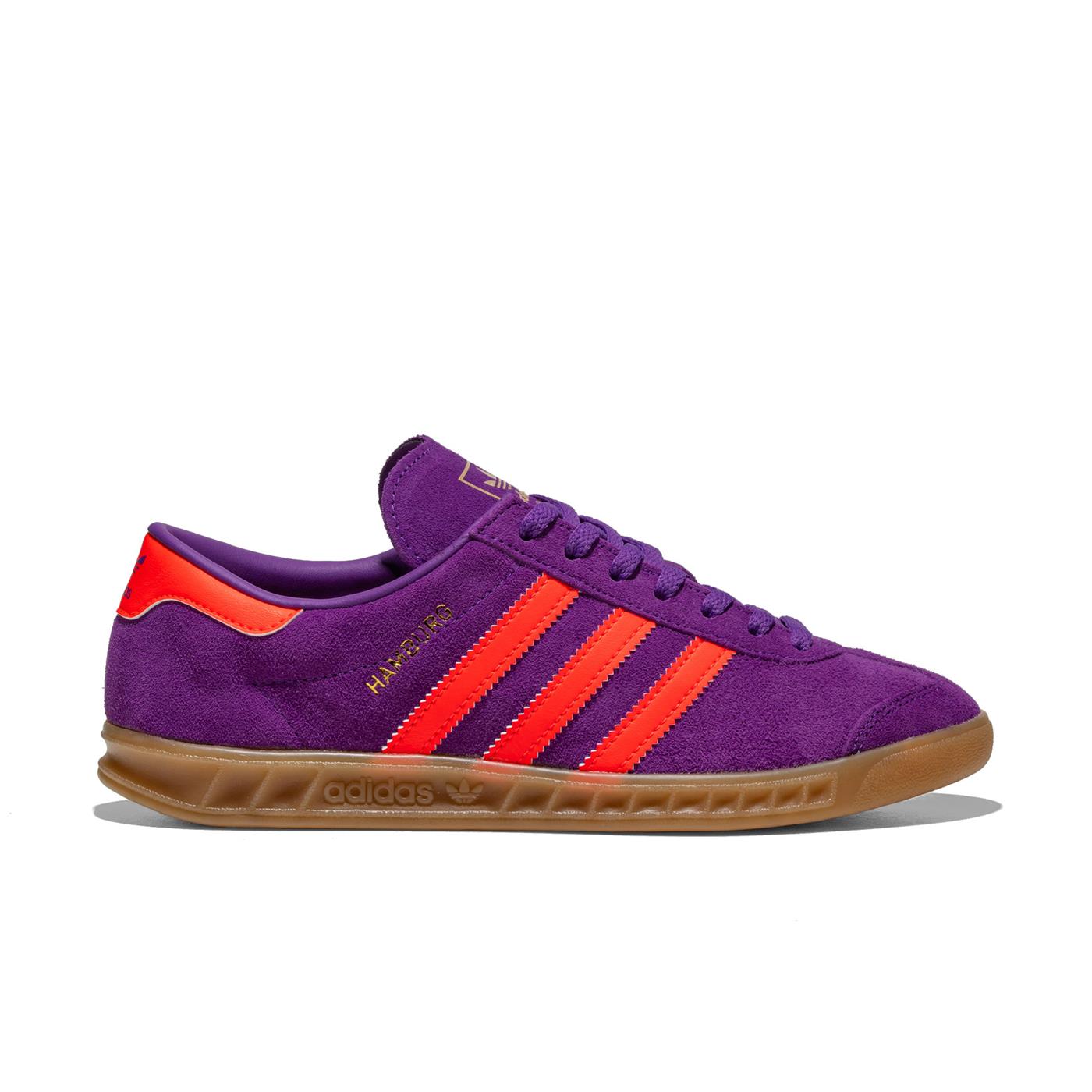 Adidas Originals Hamburg W Active Purple/Solar Red/Gold Met - JS0679