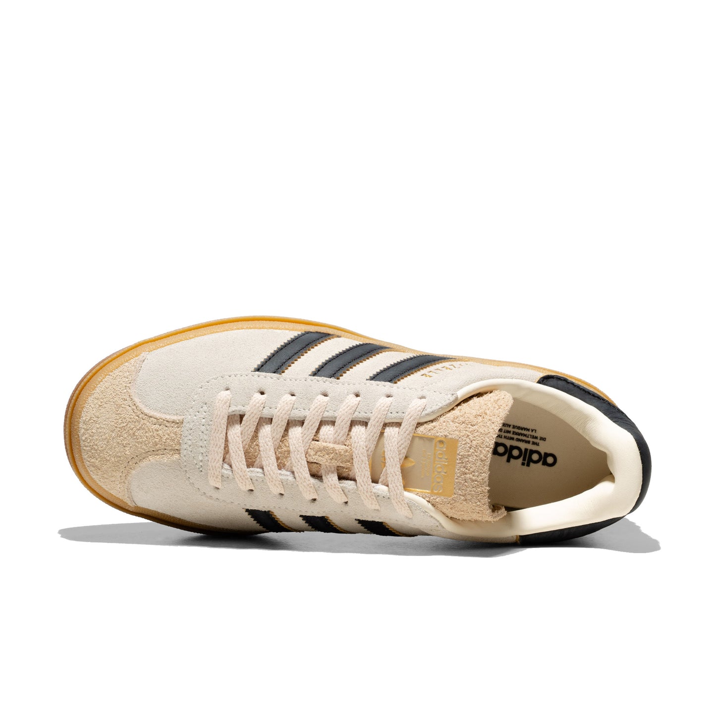 Adidas Originals Gazelle Bold W Cream White/Core Black/Sand - JS3892