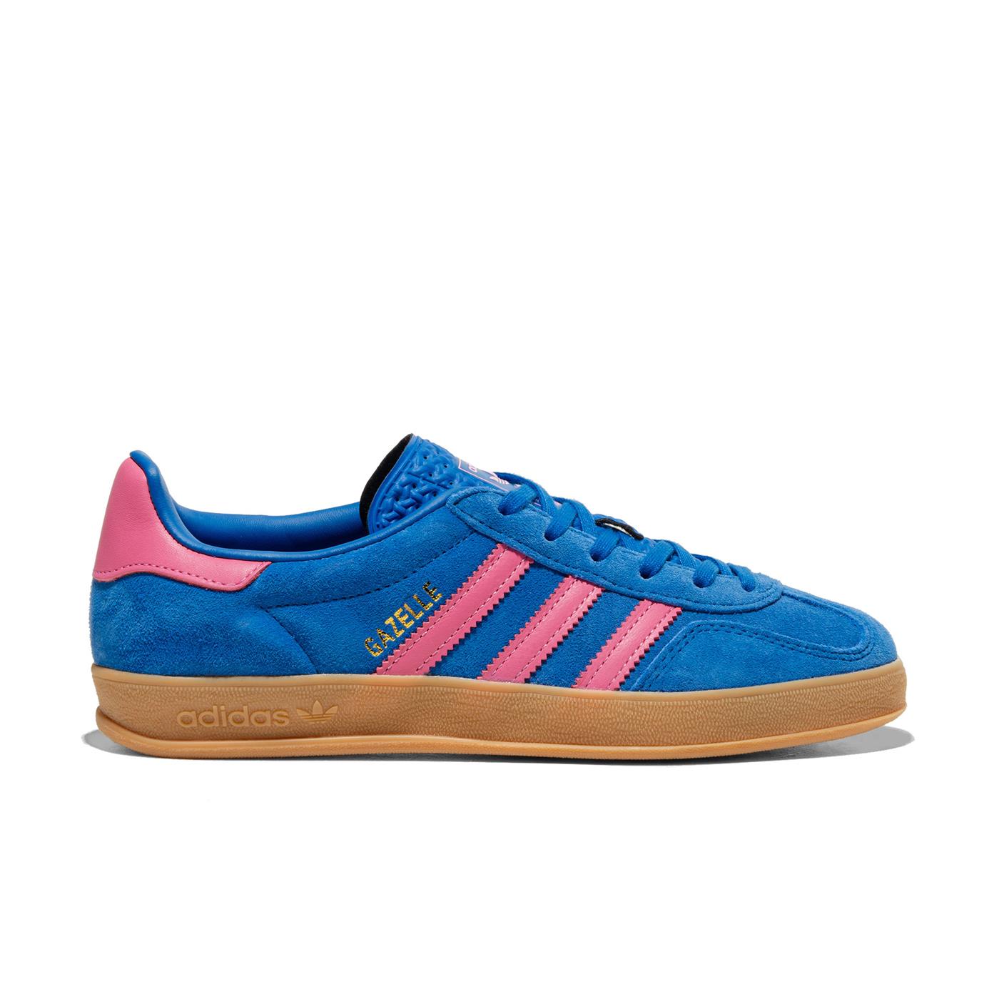 Adidas Originals Gazelle Indoor Blue/Bliss Pink/Gum - JS4144