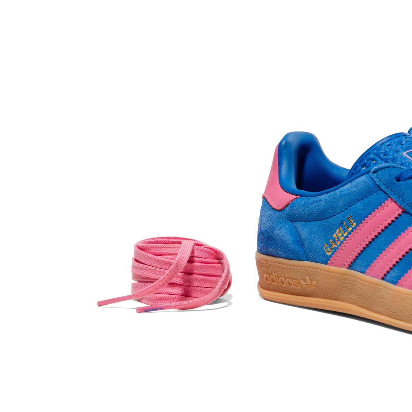 Adidas Originals Gazelle Indoor Blue/Bliss Pink/Gum - JS4144