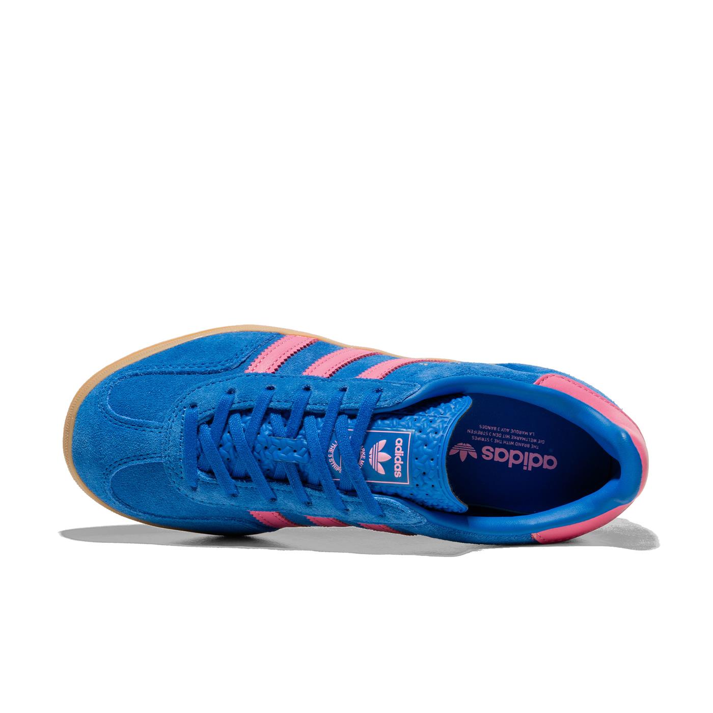 Adidas Originals Gazelle Indoor Blue/Bliss Pink/Gum - JS4144