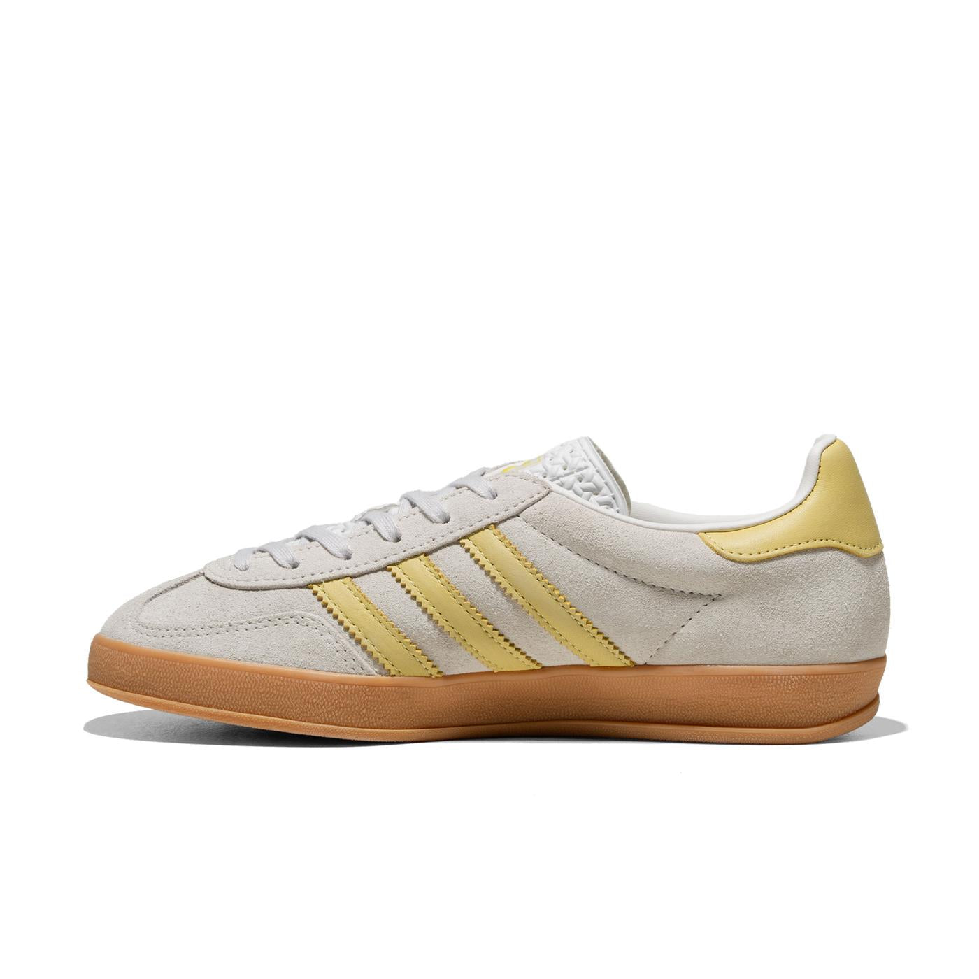 Adidas Originals Gazelle Indoor Grey One/Power Yellow/Gum - JS4145