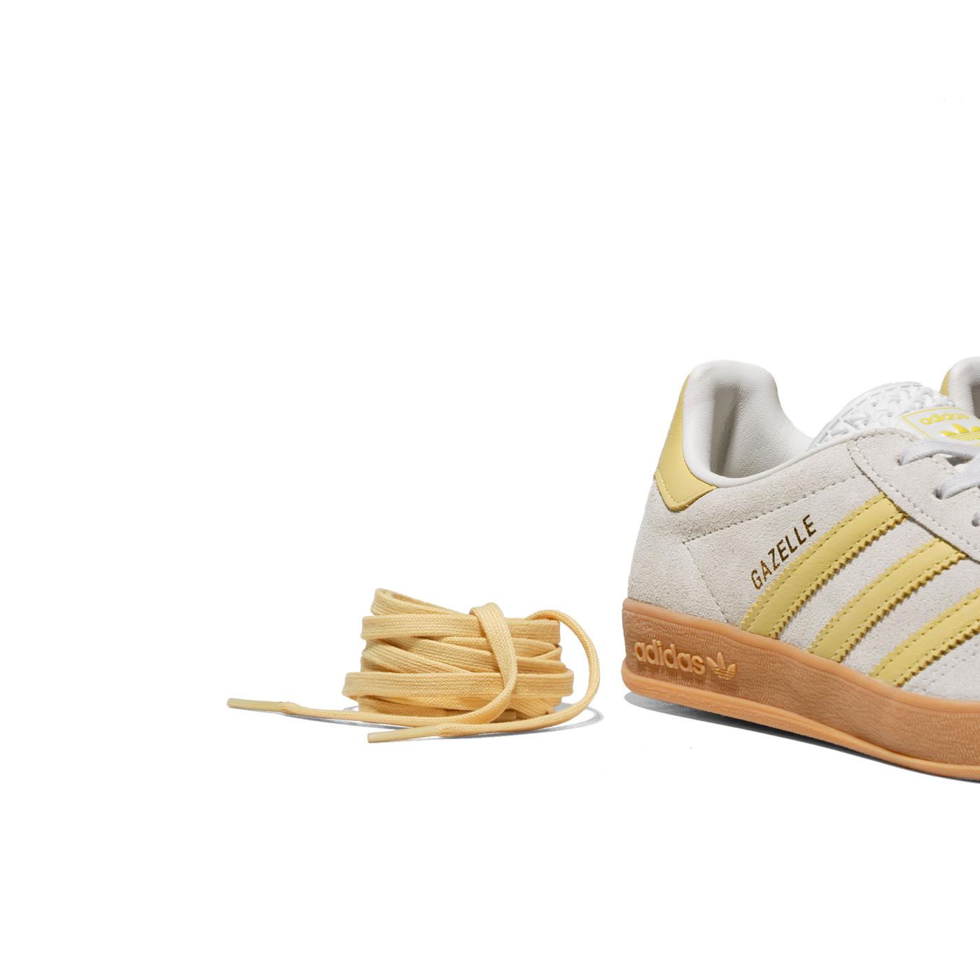Adidas Originals Gazelle Indoor Grey One/Power Yellow/Gum - JS4145