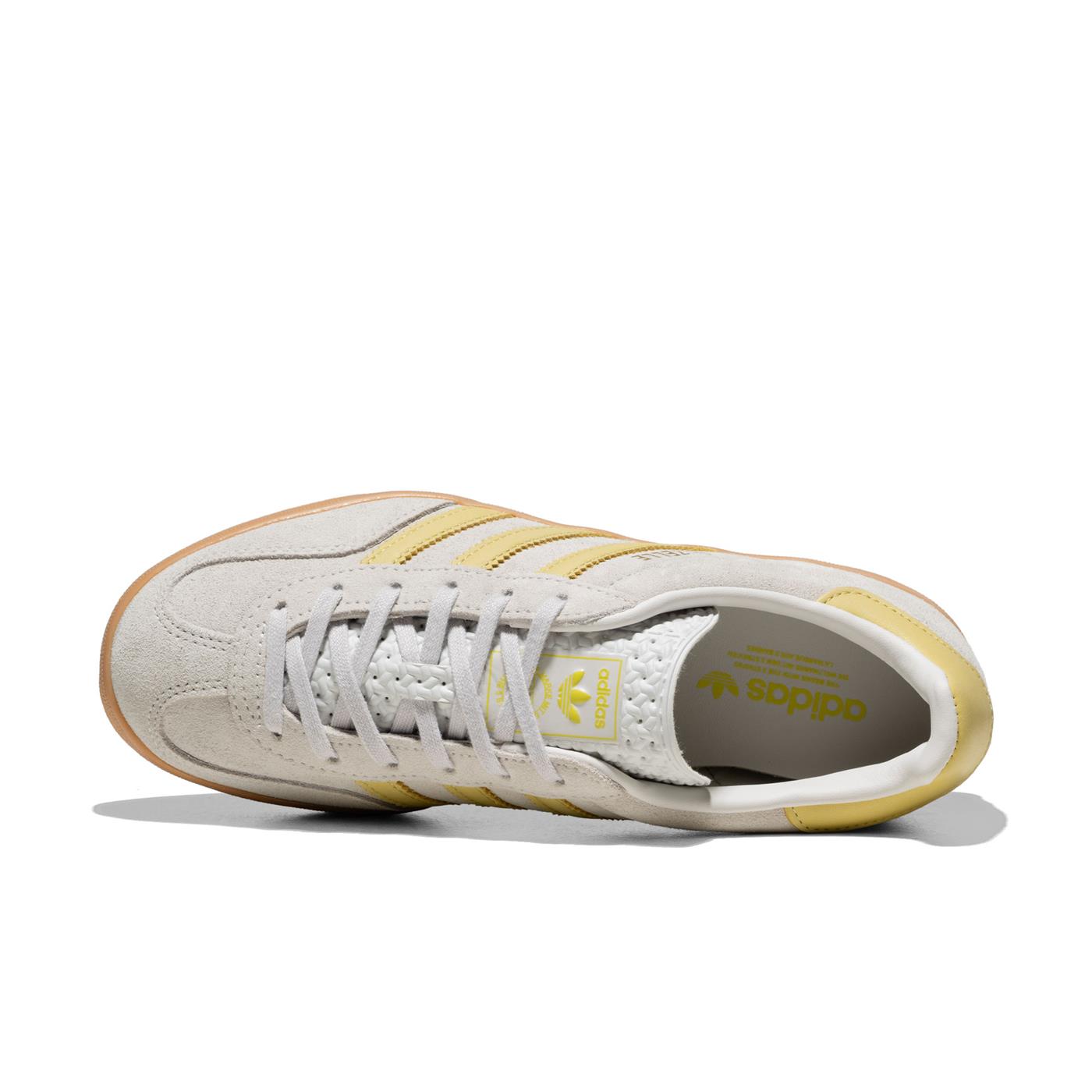 Adidas Originals Gazelle Indoor Grey One/Power Yellow/Gum - JS4145