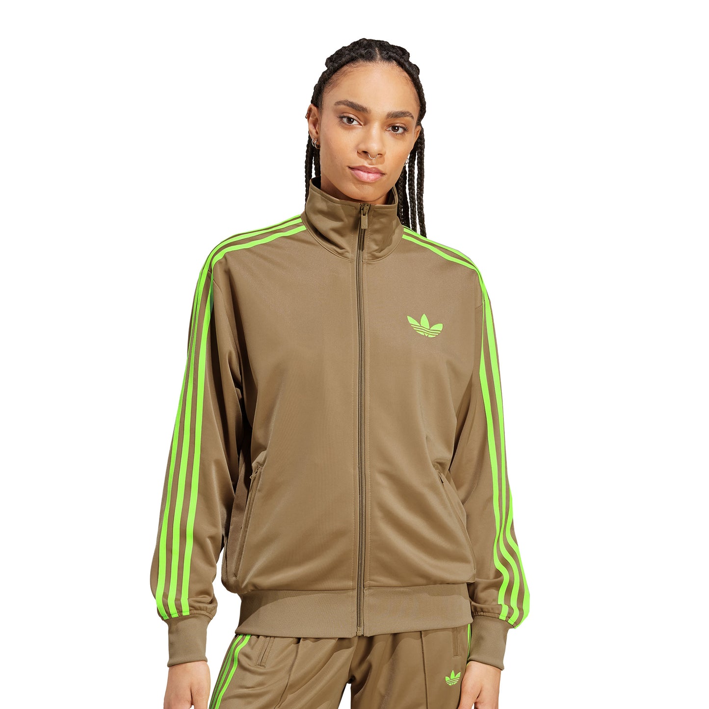 Adidas Originals Firebird TT Cardboard/Signal Green