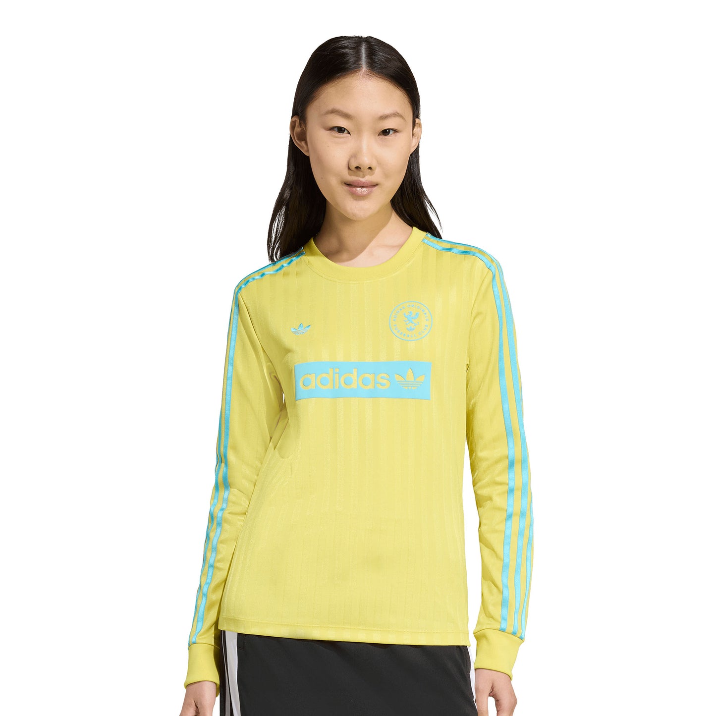 Adidas Originals Footie Longsleeve Pure Sulfur - JW2561