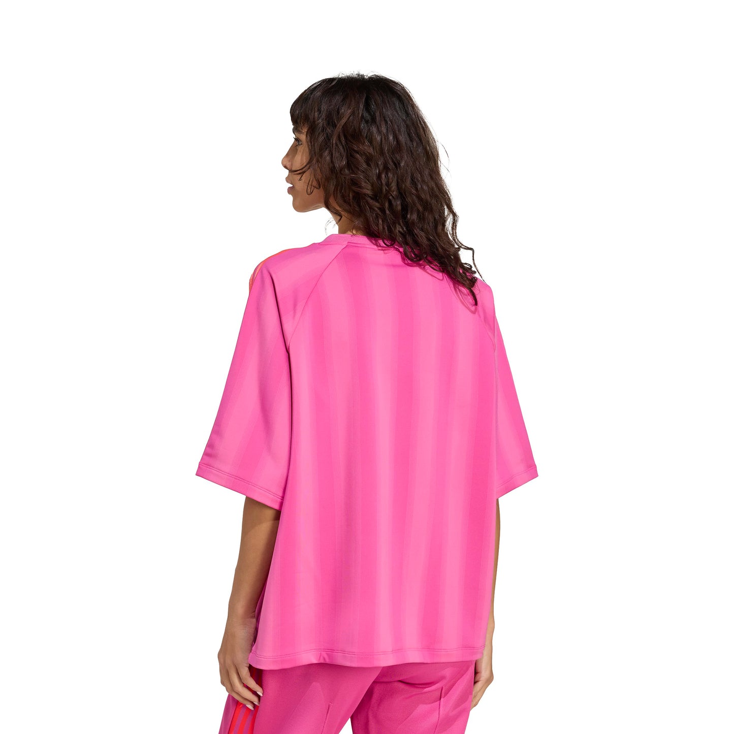 Adidas Originals Linear Tee Semi Lucid Fuchsia - JW6021