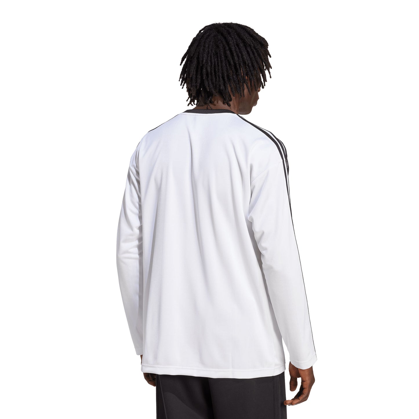 Adidas Originals Jacquard Jersey LS White/Black - JX1519