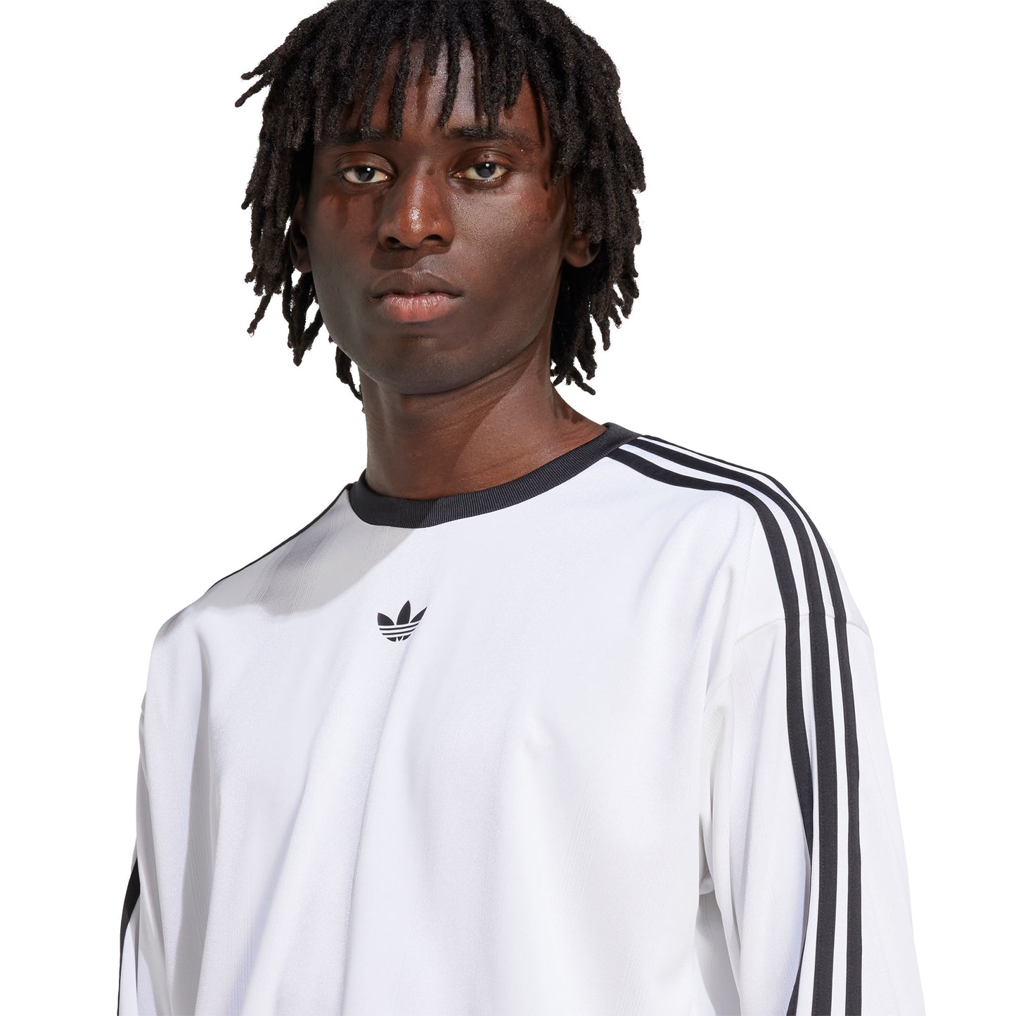 Adidas Originals Jacquard Jersey LS White/Black - JX1519