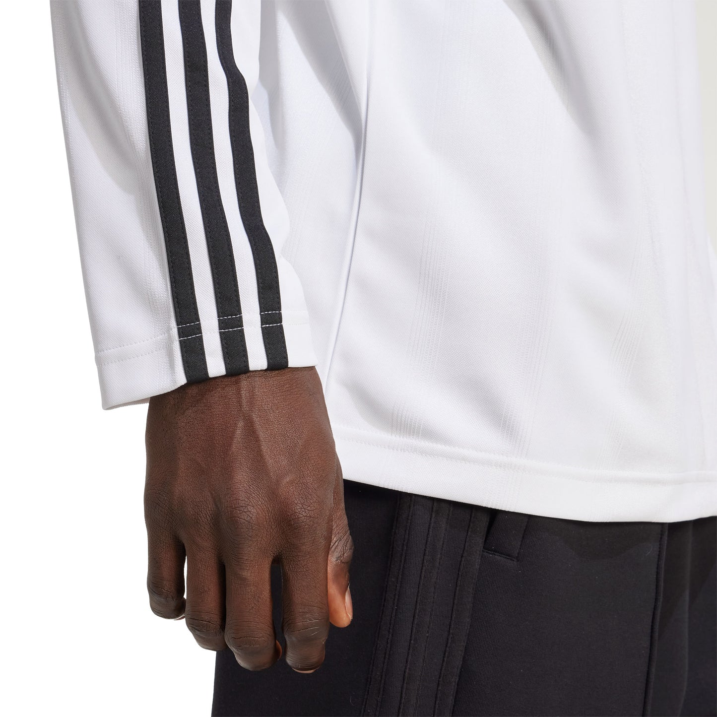 Adidas Originals Jacquard Jersey LS White/Black - JX1519