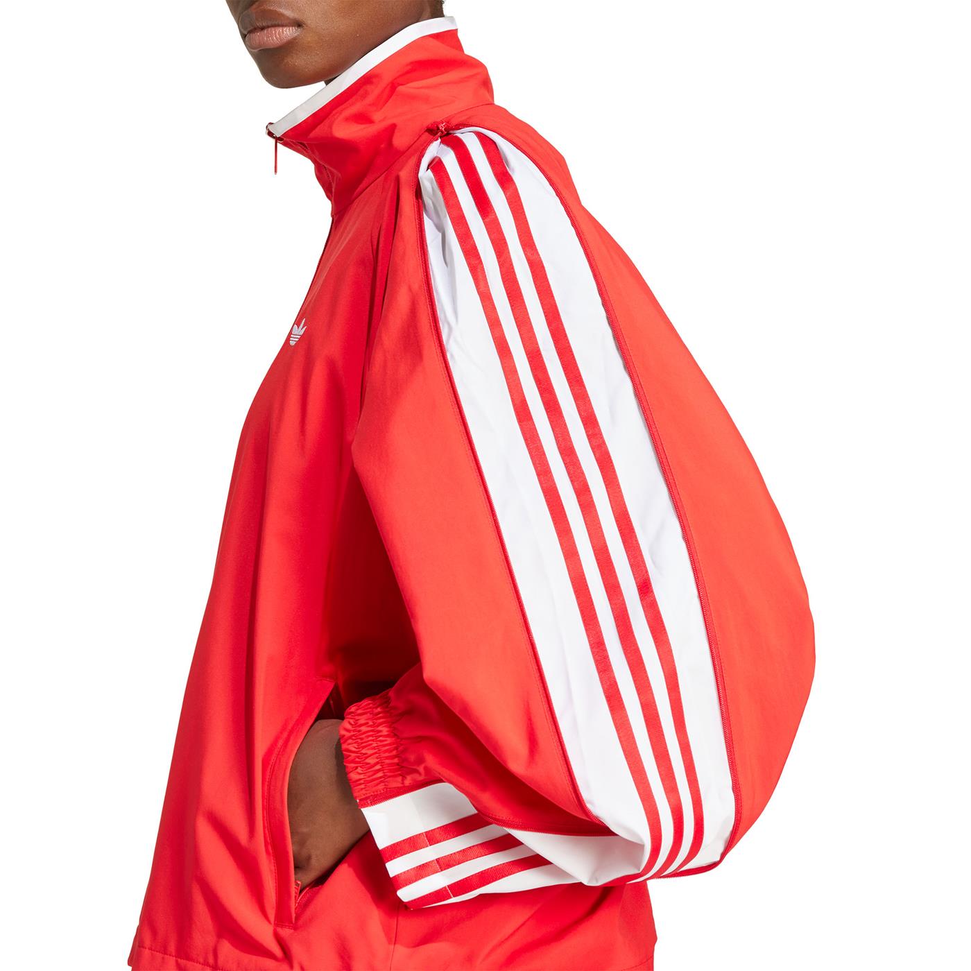 Adidas Originals Woven TT Zip Better Scarlet - JX9203
