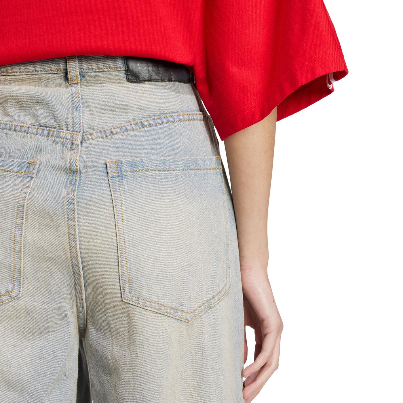 Adidas Originals Denim Zip Pant Light Denim - JX9210