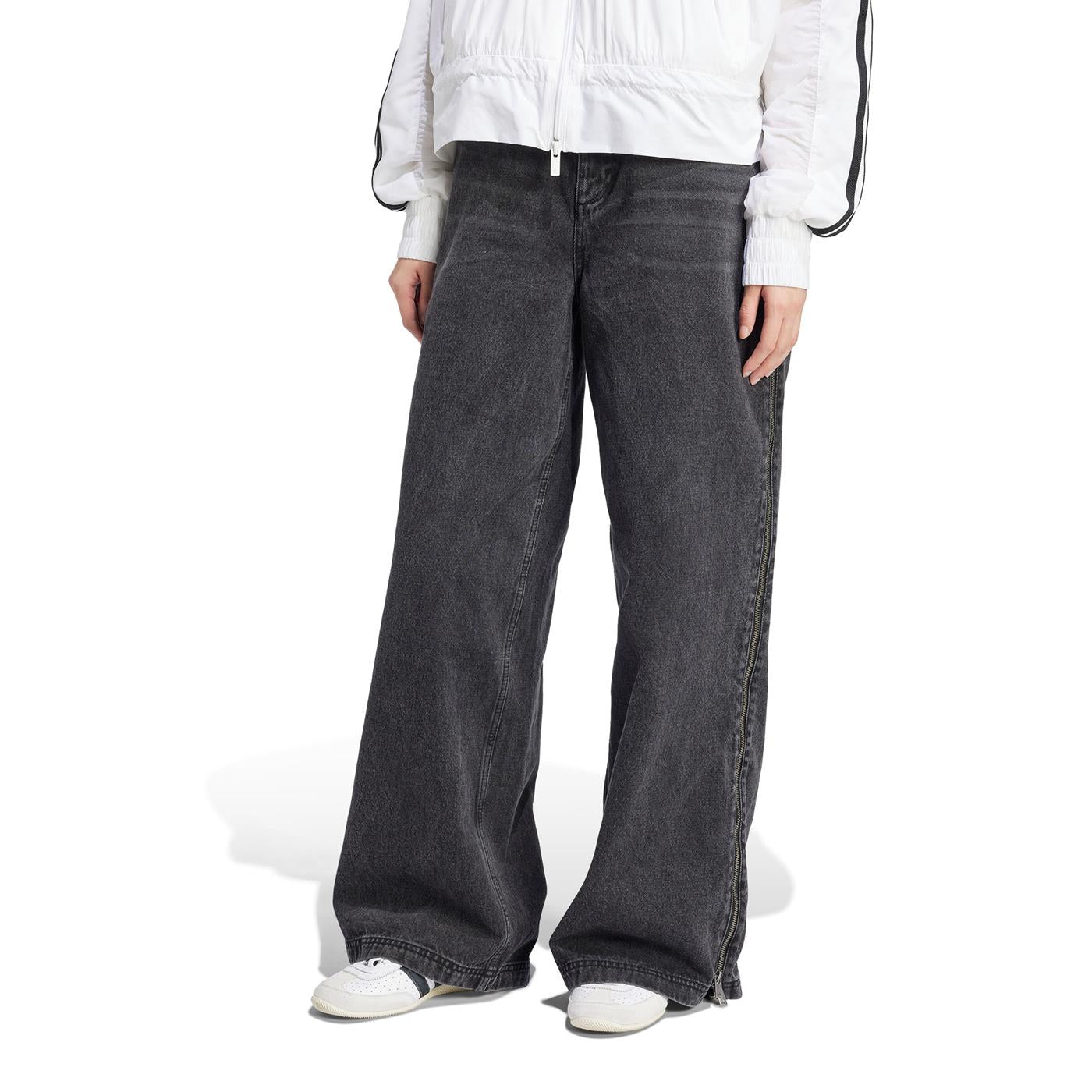 Adidas Originals Denim Zip Pant Black - JX9211