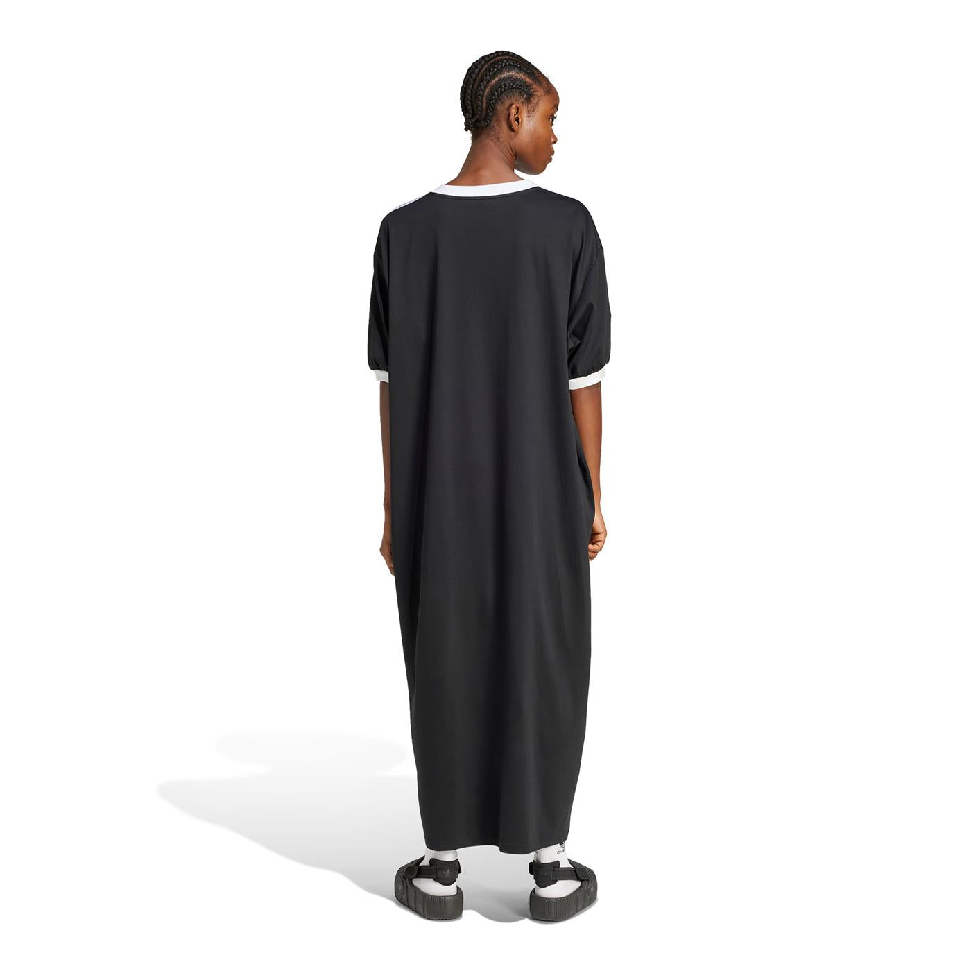 Adidas Originals V-Neck Dress Black - JX9219