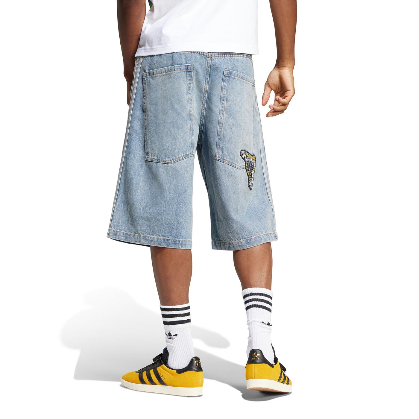 Adidas Originals Denim Shorts Indigo Denim - JY6290