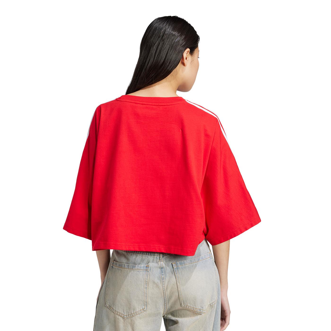 Adidas Originals Boxy Tee Better Scarlet  - JY8885