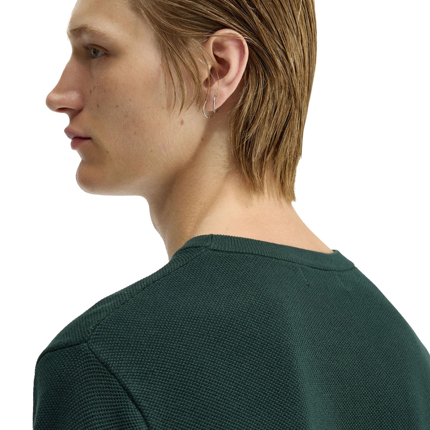 Fred Perry Pique Stitch Jumper Grassroots - K1309-30A