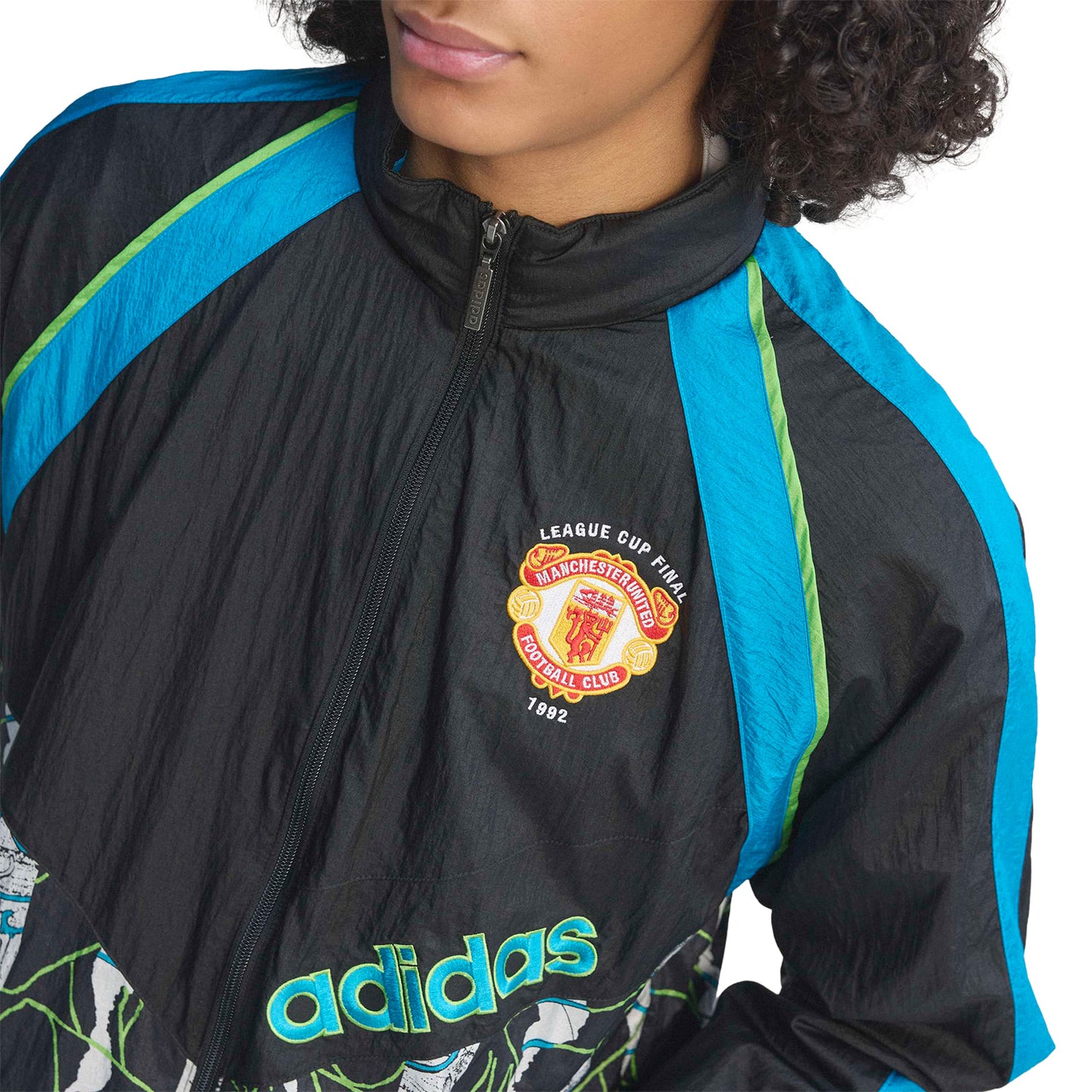 Adidas Originals Manchester United FC Jacket 90 Black - KD5815