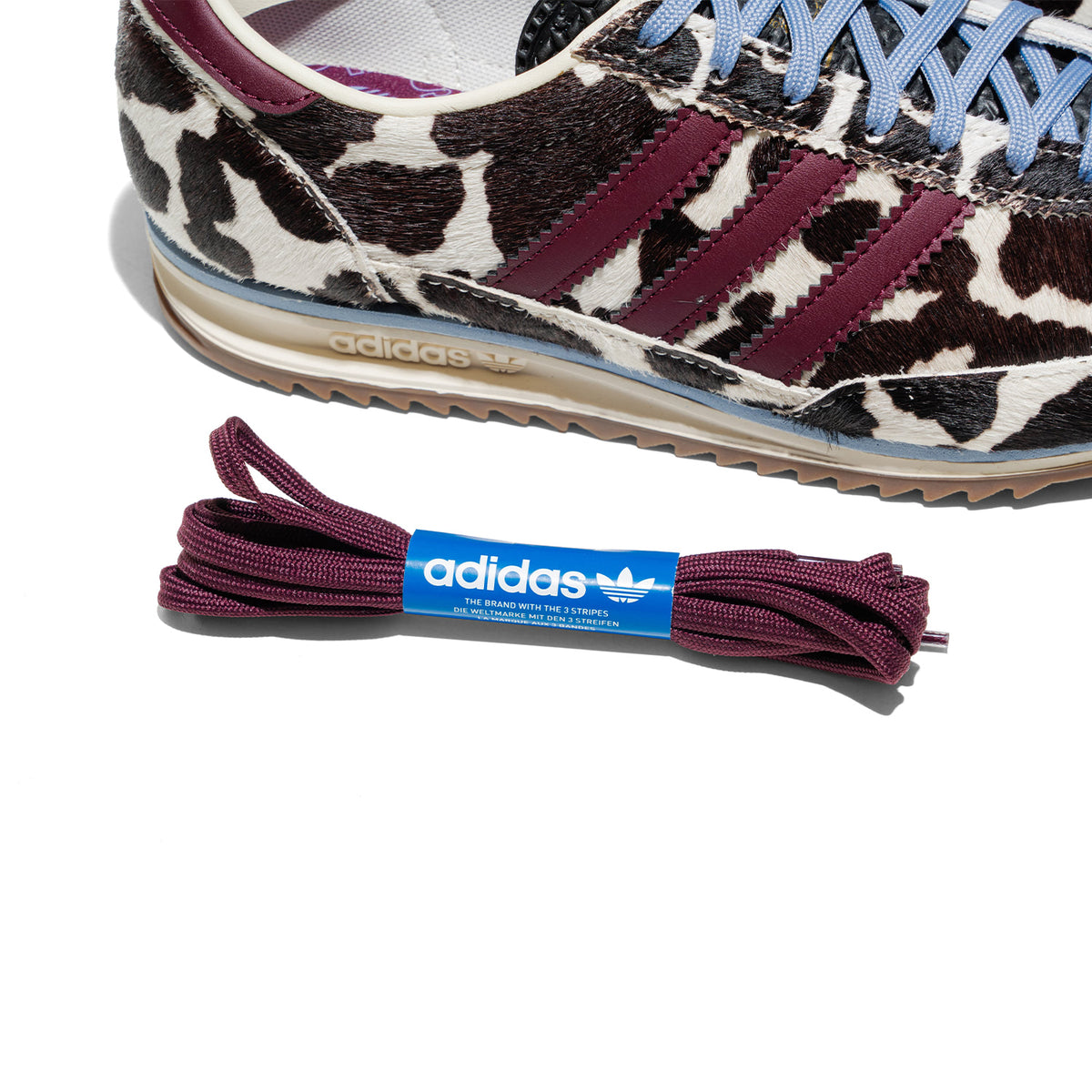 Adidas Originals SL 72 OG W Off White/Maroon/Core Black - KJ2288