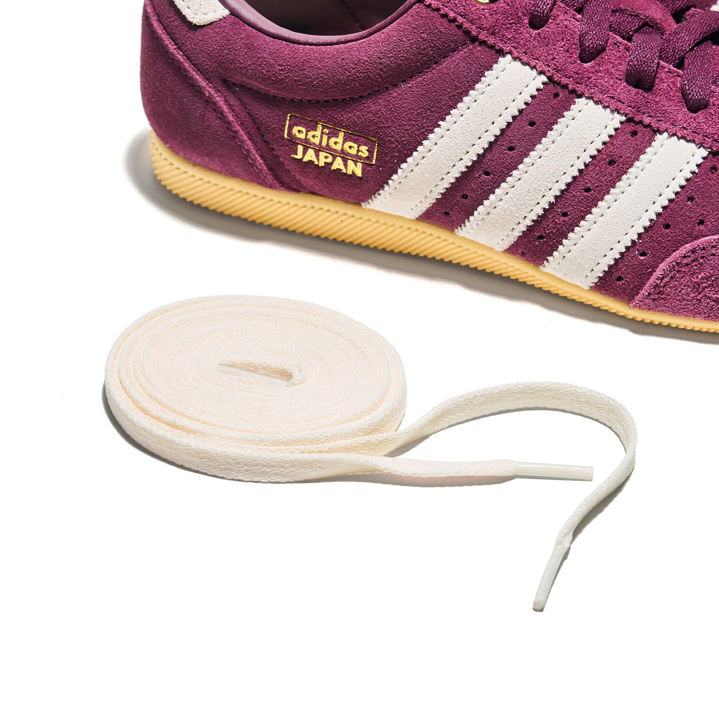 Adidas Originals Japan W Maroon/Cream White/Gold Metallic - KJ6153