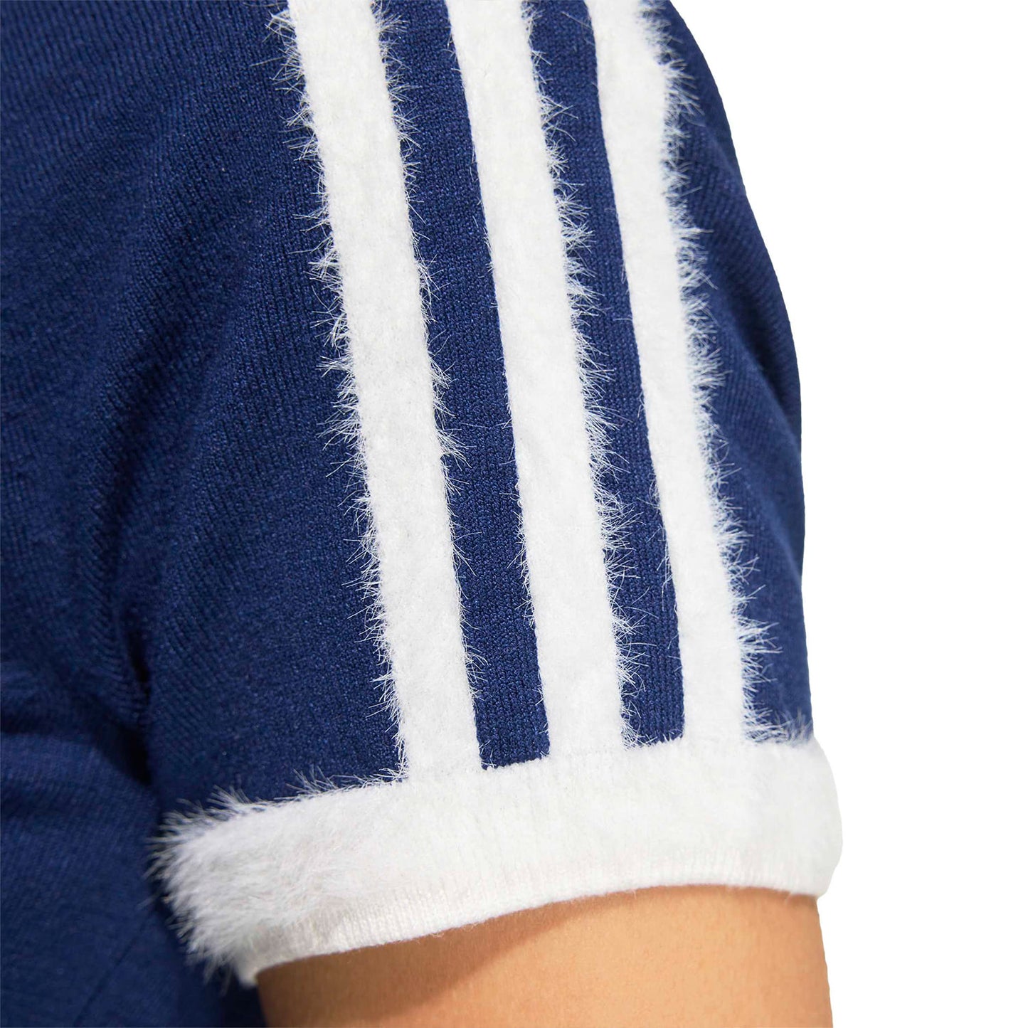 Adidas Originals Knit Tee Dark Blue/White - KW2606