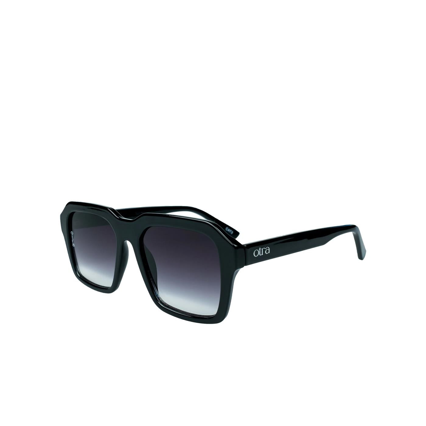 Otra Lennox Sunglasses Black/Smoke Fade - LEN-BLKFDE-554