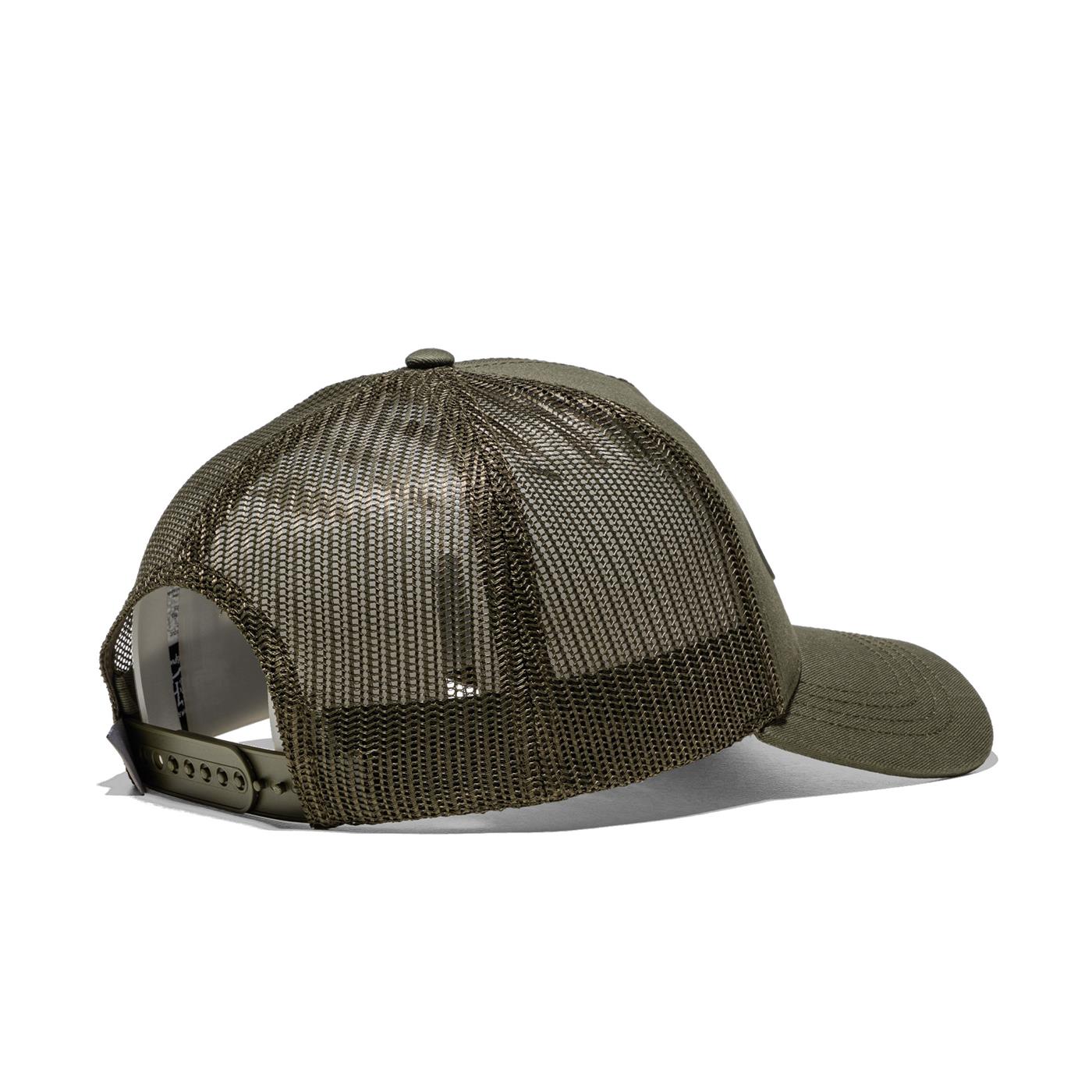 Von Dutch Logo Trucker Cap Olive Green - LOG07