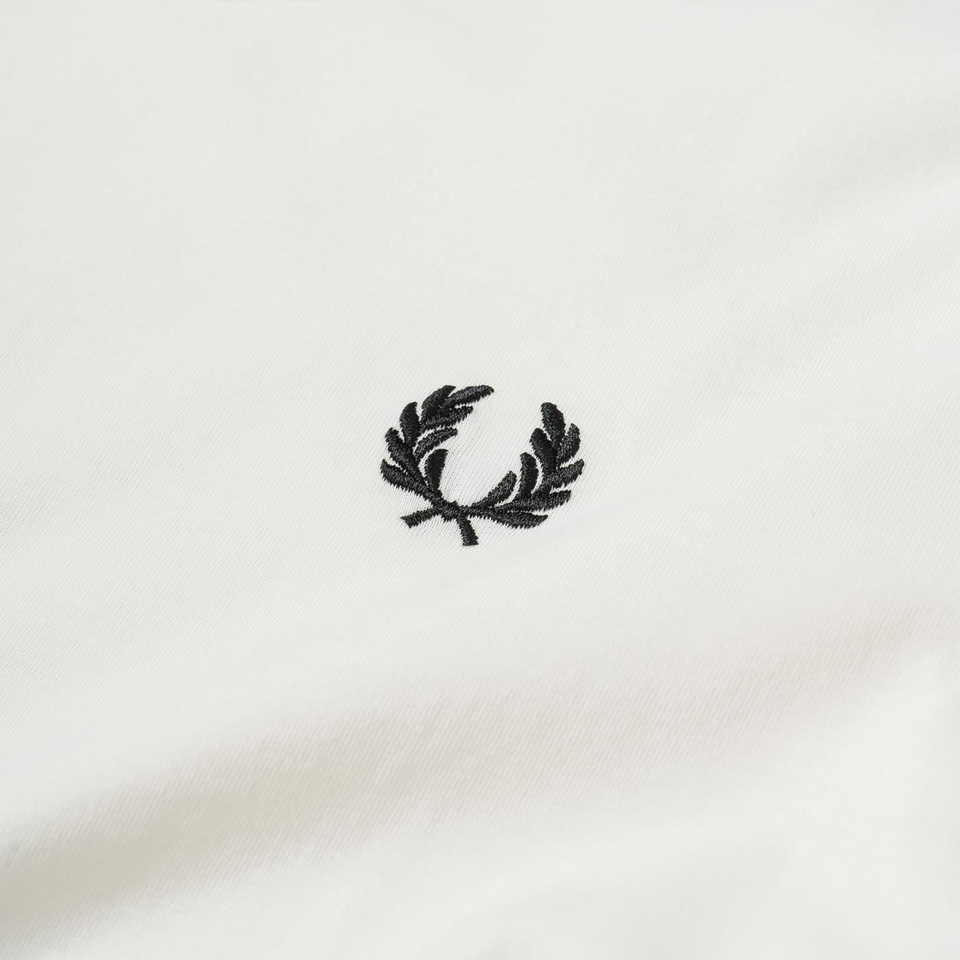 Fred Perry Crew T-Shirt Snow White - M1600-129