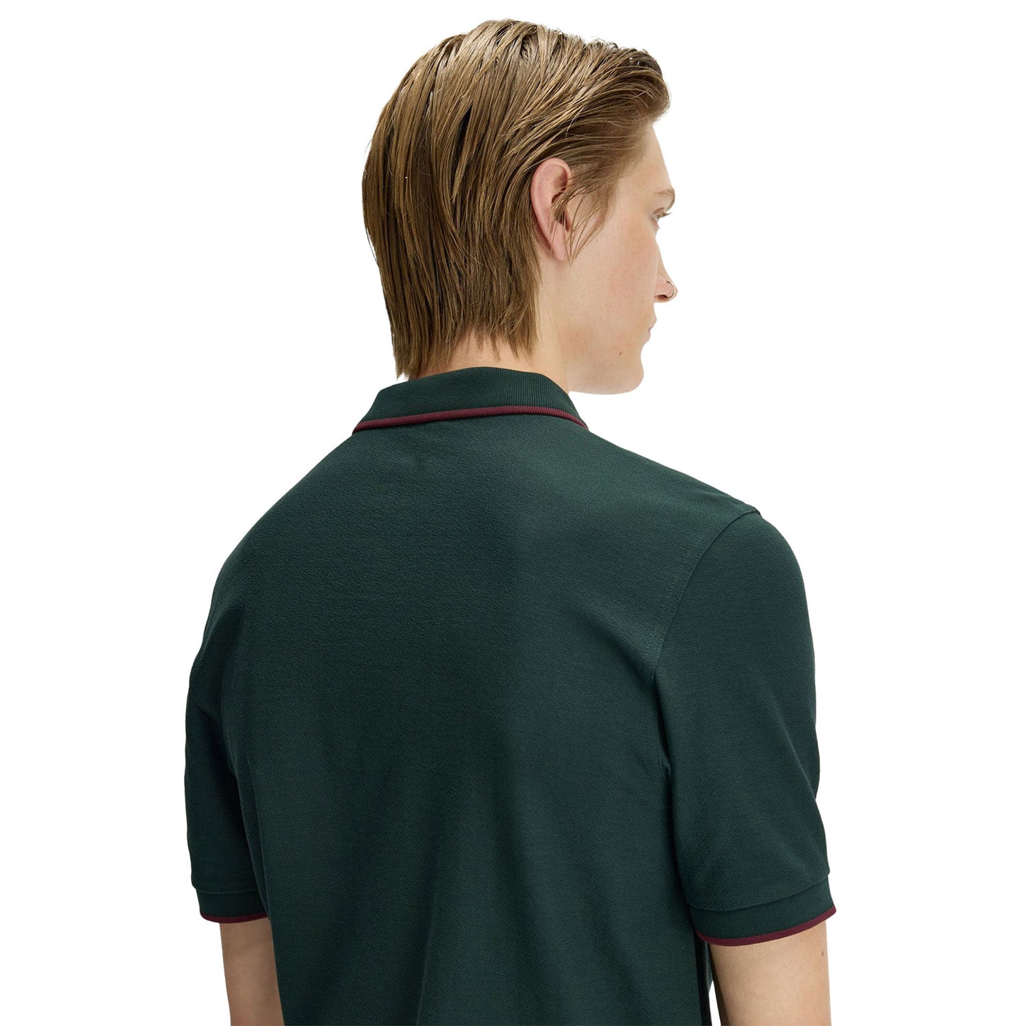 Fred Perry Crepe Piqué Polo Shirt Grassroots - M2383-30A