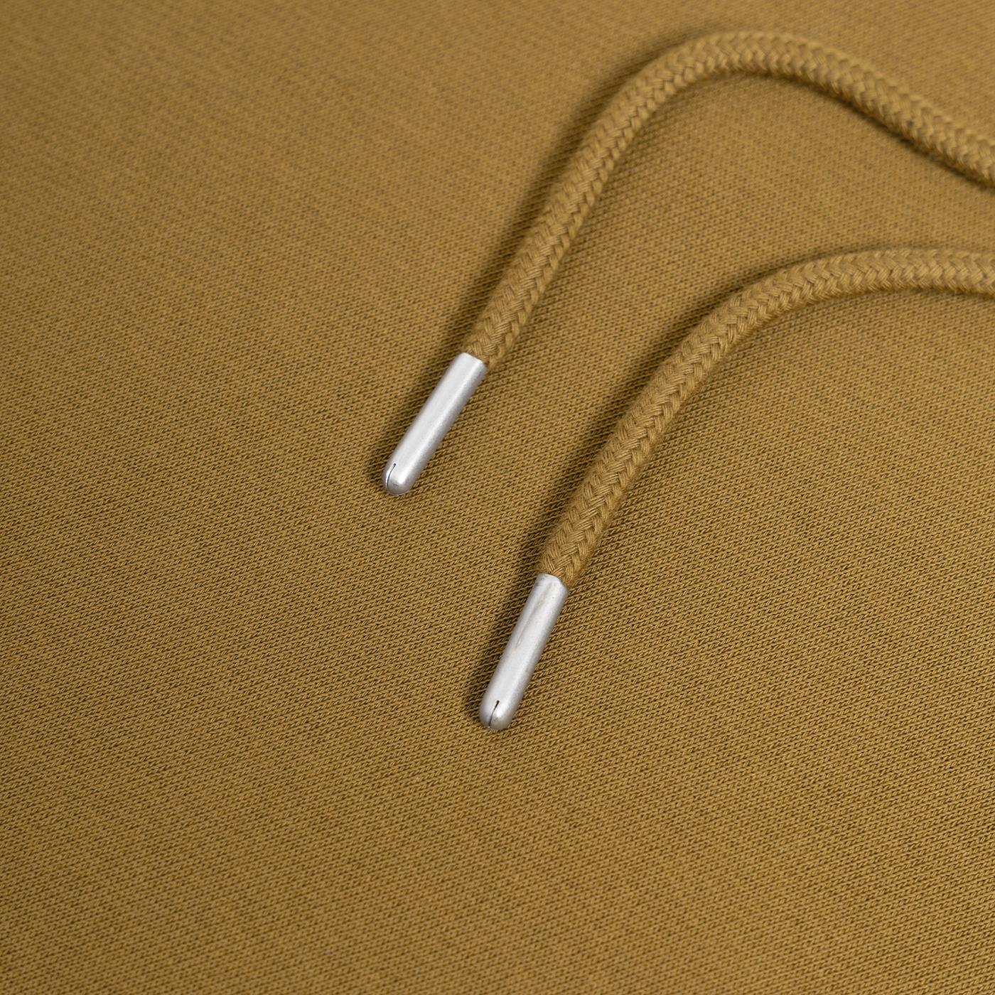 Fred Perry Tipped Hooded Sweatshirt Dark Caramel - M2643-S81