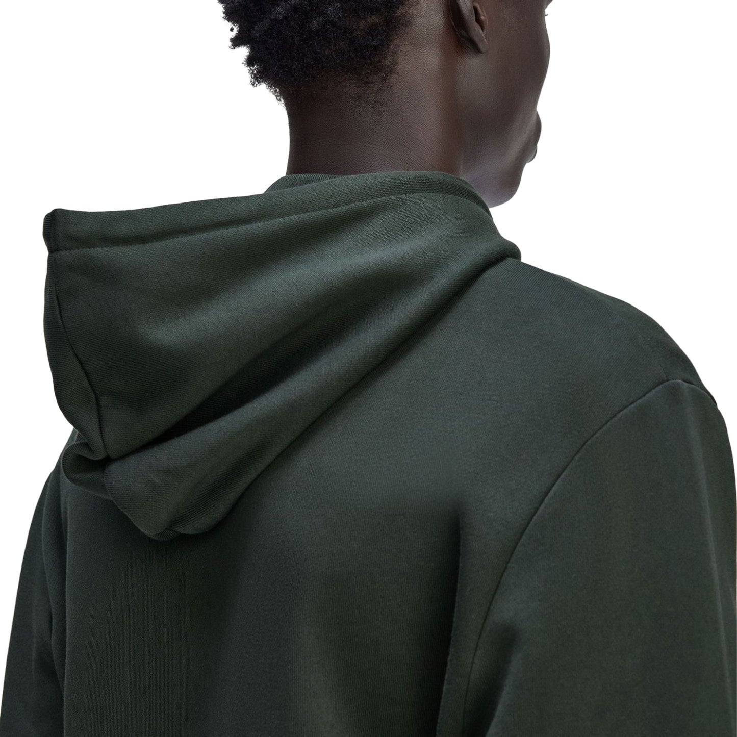 Fred Perry Tipped Hooded Sweatshirt Night Green/Snow White - M2643-T50