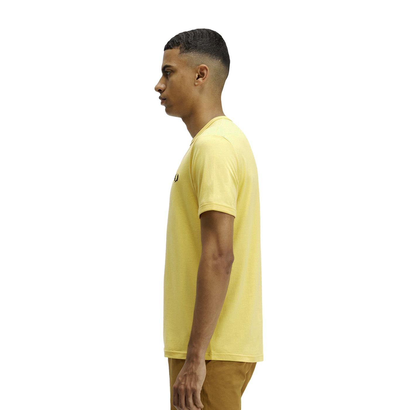 Fred Perry Ringer T-Shirt Golden Hour - M3519-P95