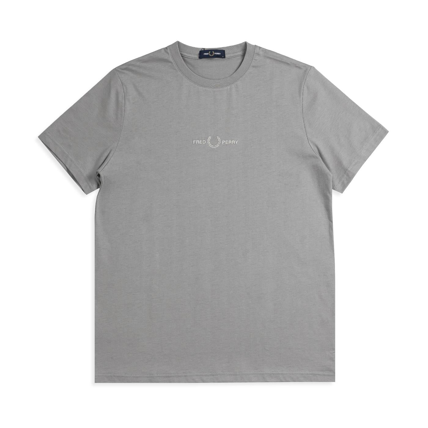 Fred Perry Embroidered T-Shirt Limestone - M4580-181