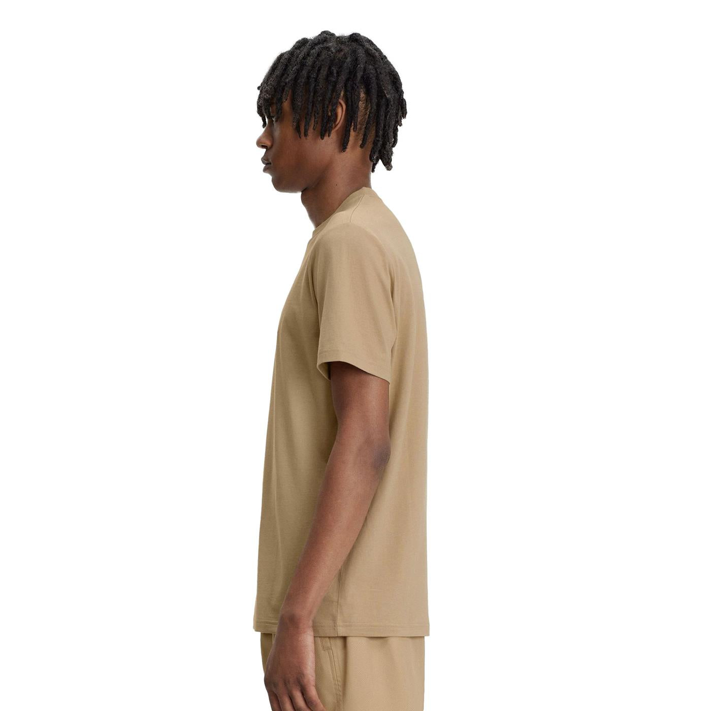 Fred Perry Embroidered T-Shirt Warm Stone - M4580-363