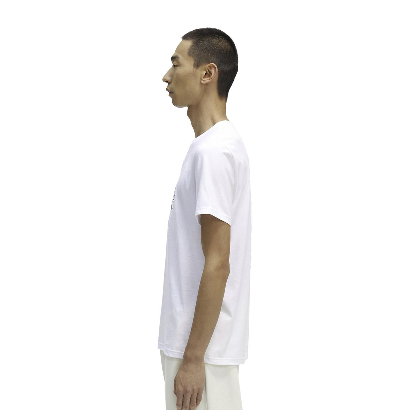Fred Perry Circle Branding T-Shirt White - M5630-100