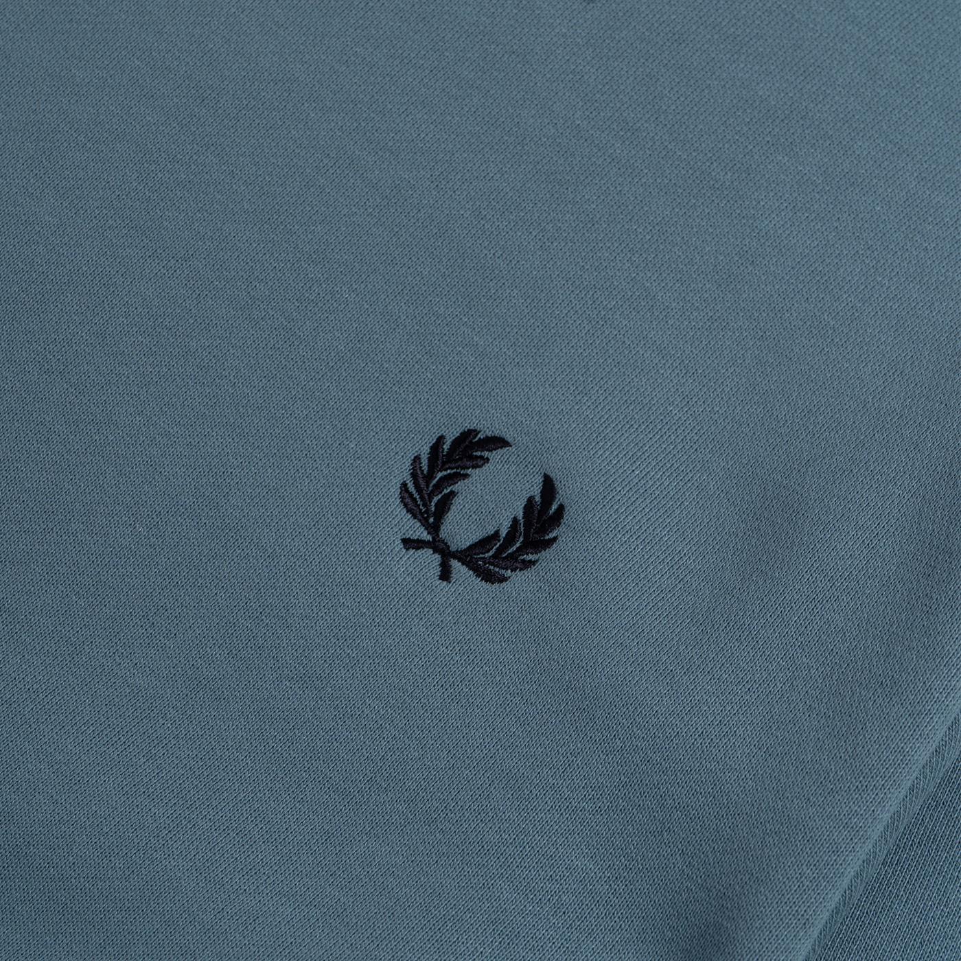 Fred Perry Crew Neck Sweatshirt Ash Blue - M7535-Q47