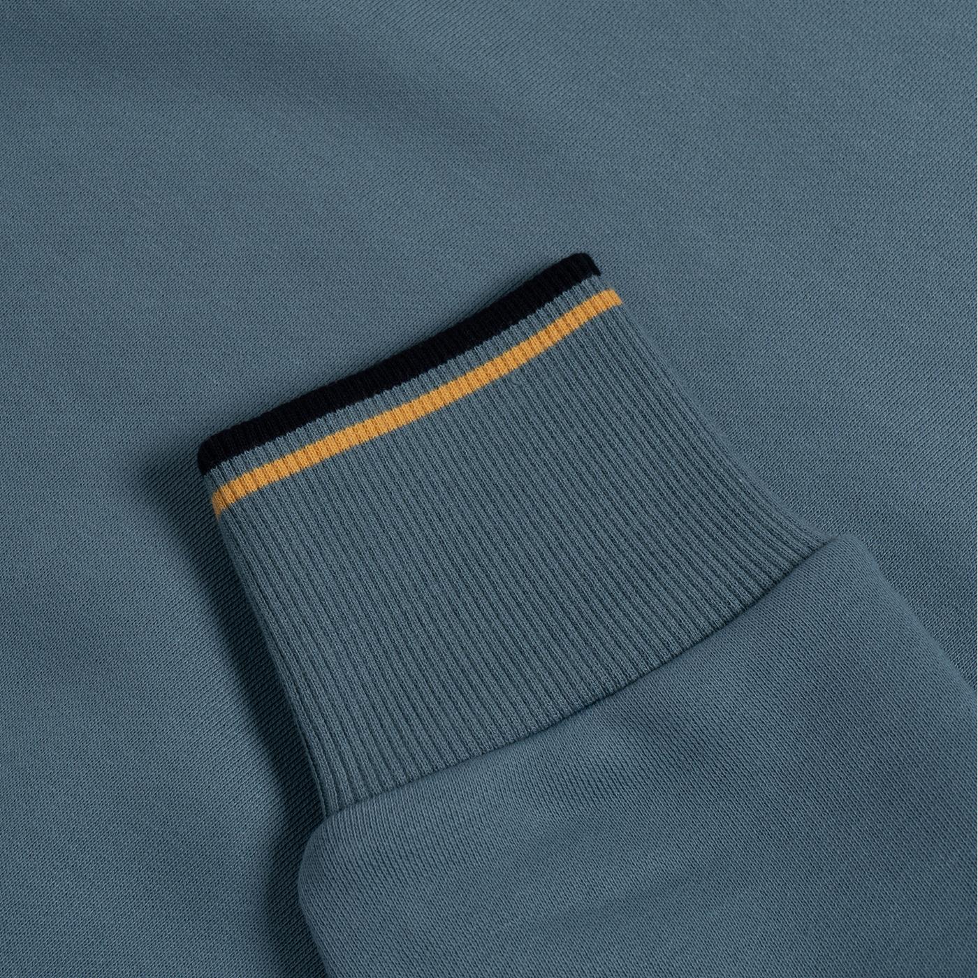 Fred Perry Crew Neck Sweatshirt Ash Blue - M7535-Q47